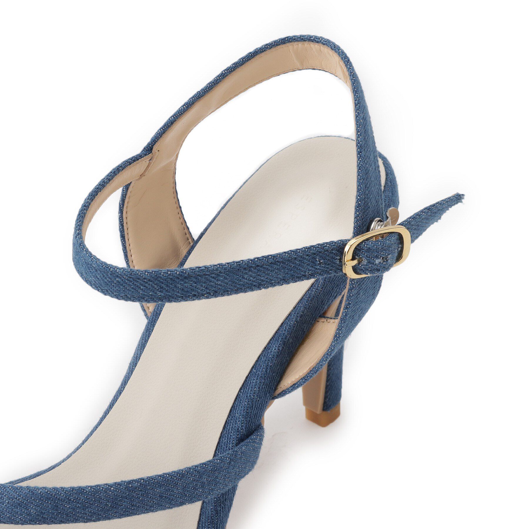 ESPERANZA「スクエアトゥ華奢ストラップサンダル 24SS」|サンダル|