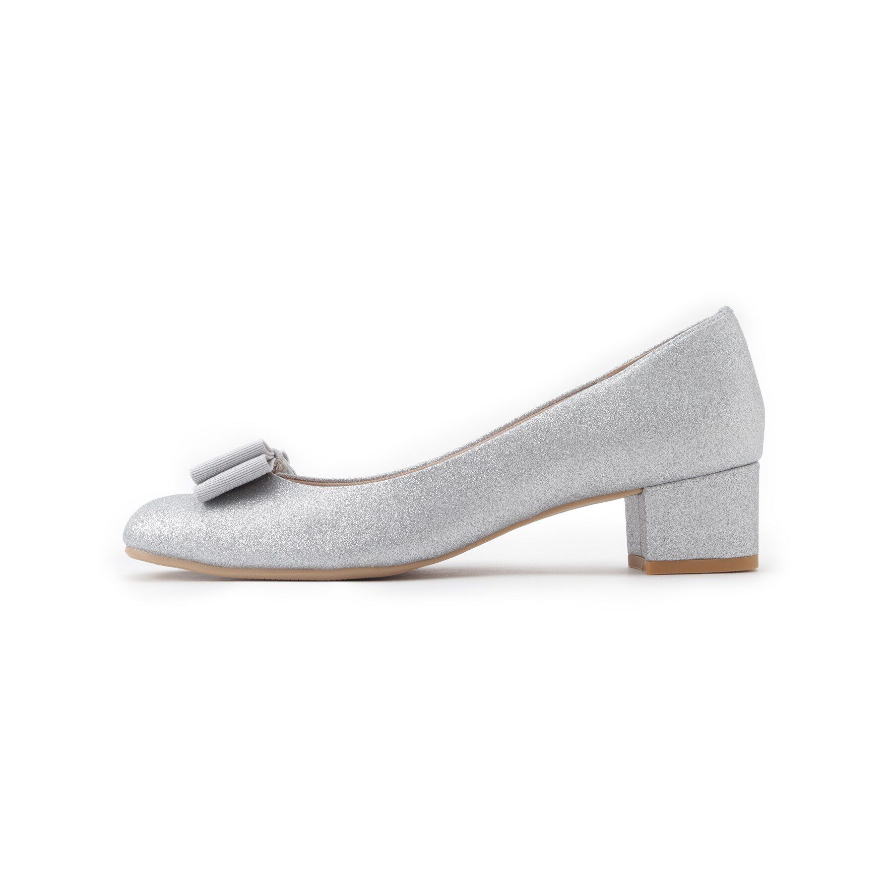 ESPERANZA「2WAYリボンスクエアトゥグリッターパンプス　結婚式二次会 パーティー 24SS」|パンプス|