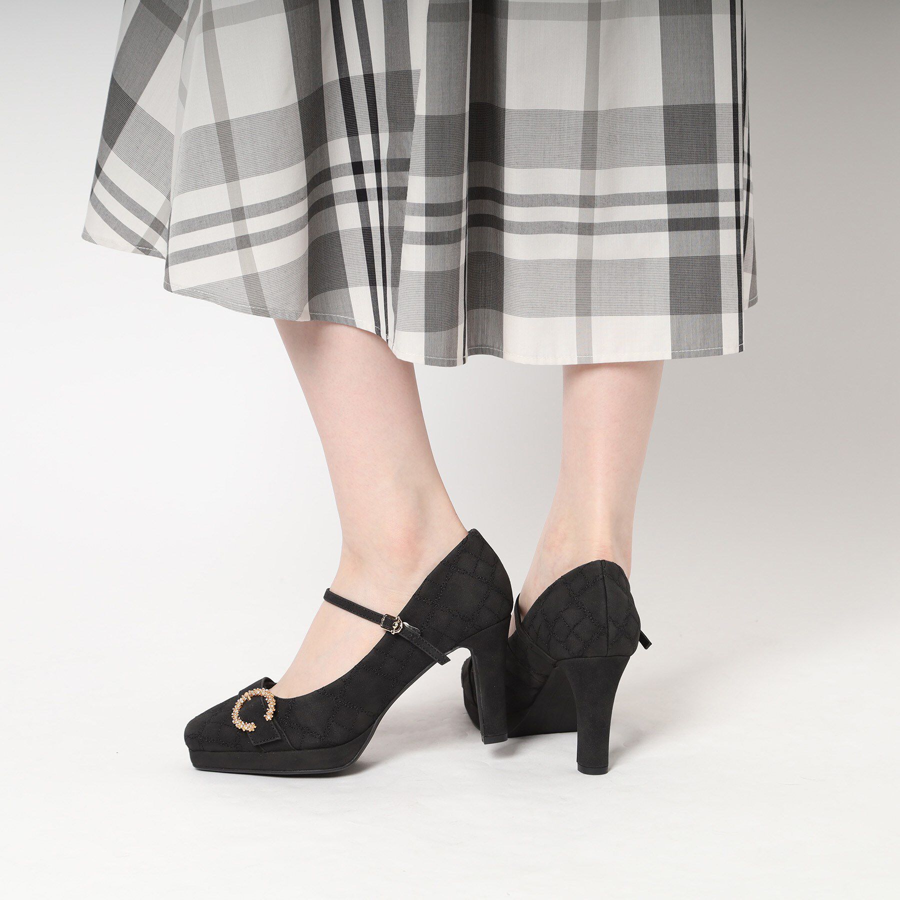 ESPERANZA「《先行予約》オリジナルキルティングパンプス」|パンプス|