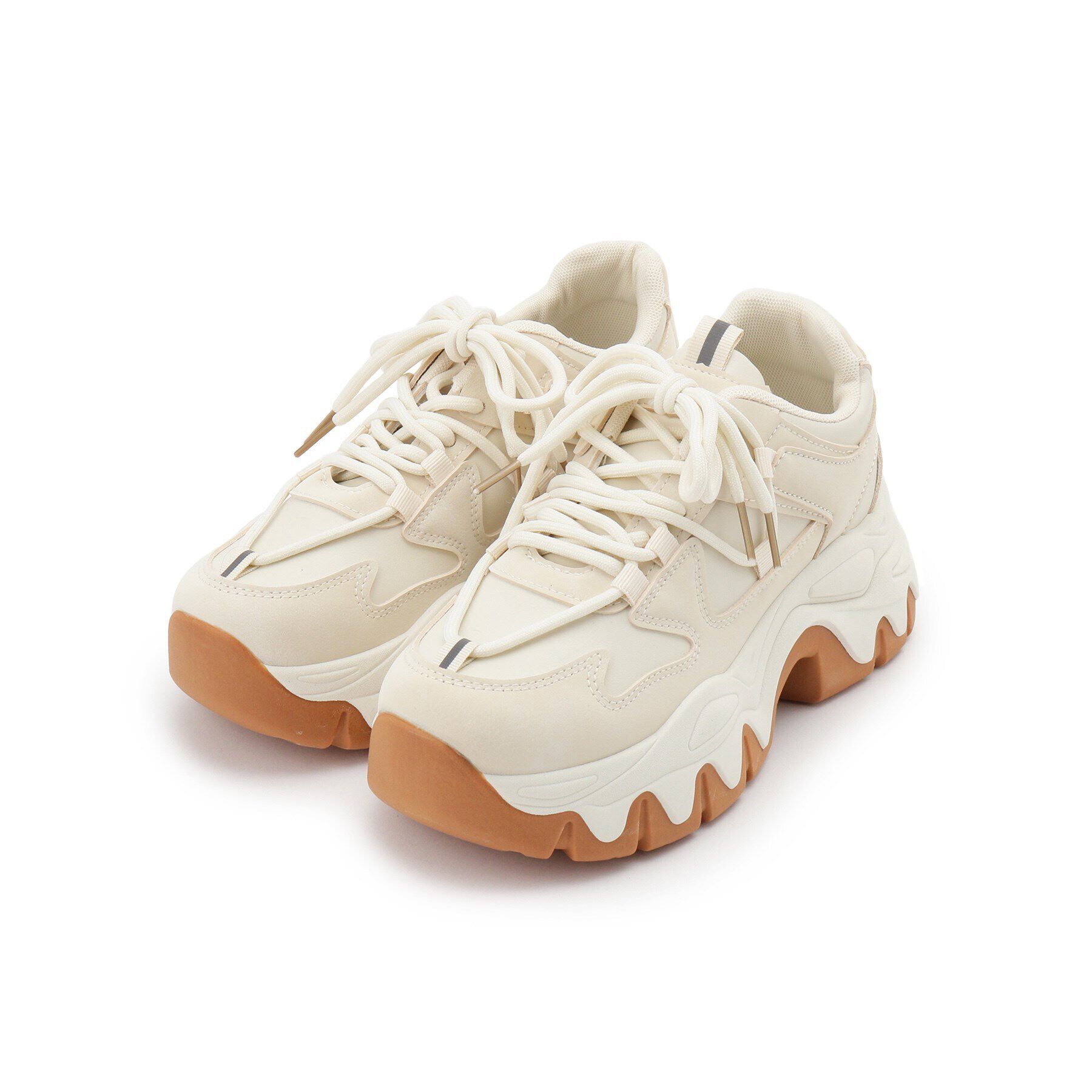 csT&P「厚底ダットカラーコンビスニーカー」|スニーカー|ｱｲﾎﾞﾘｰ(004)