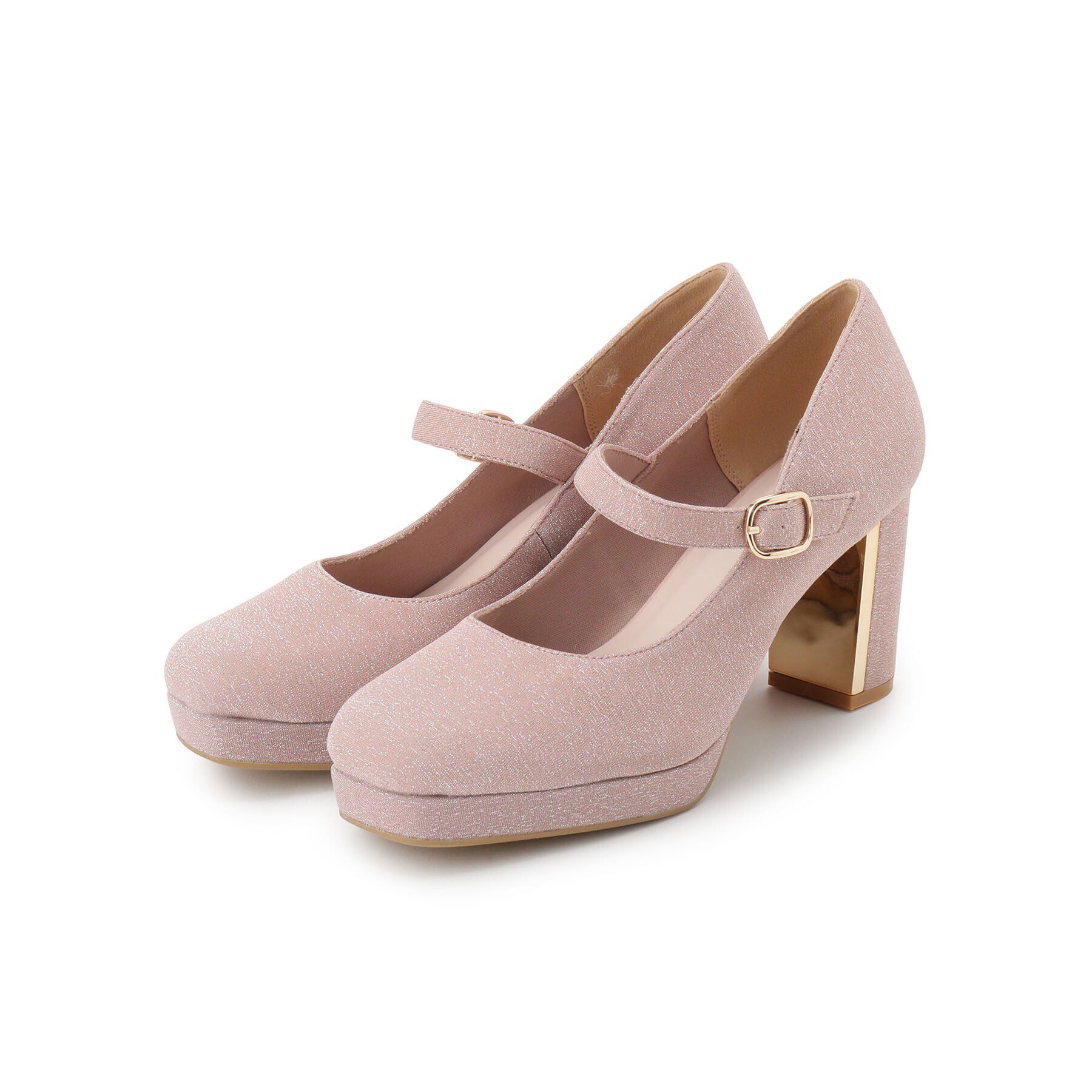 ESPERANZA「甲ストラップパンプス」|パンプス|ﾋﾟﾝｸ(372)