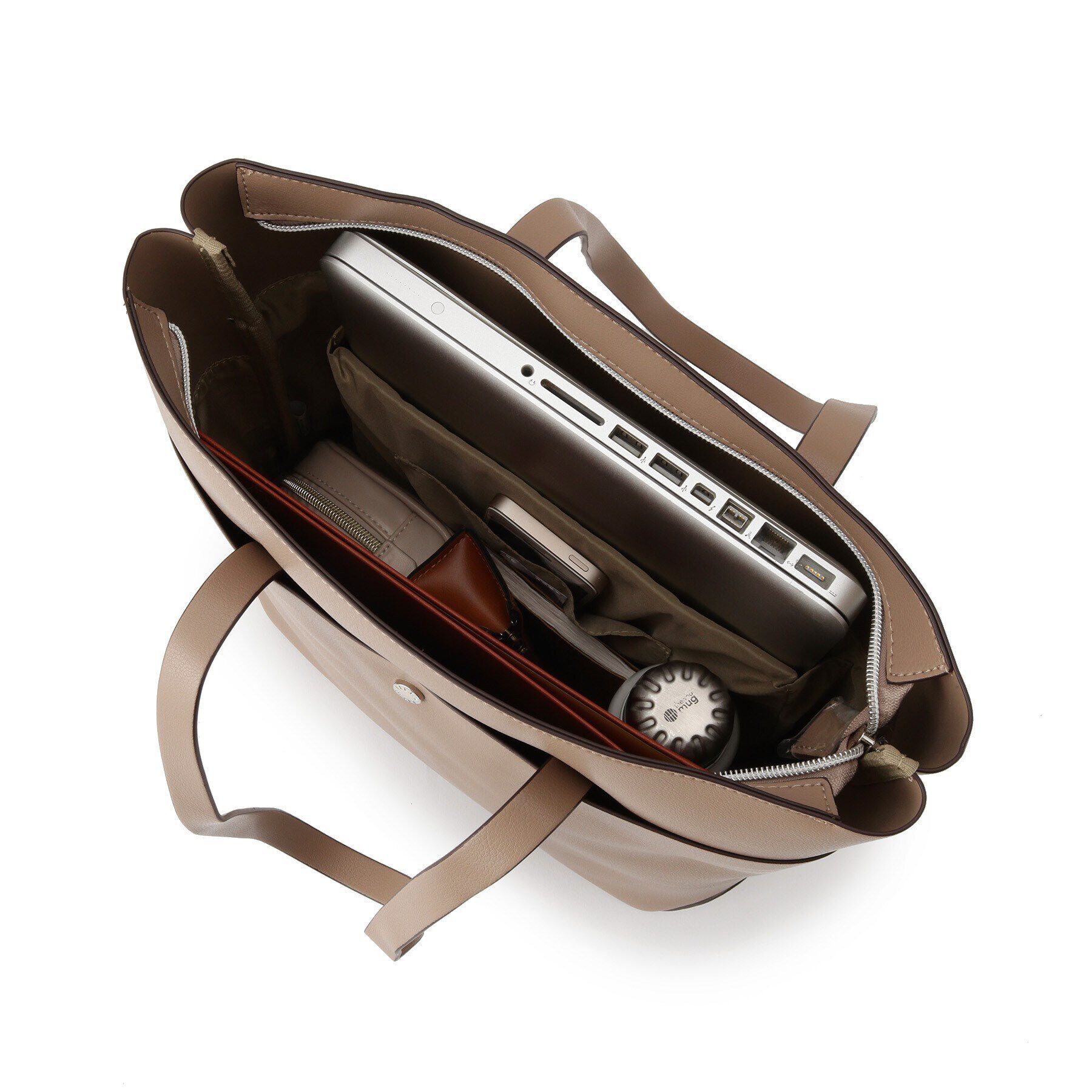 Ober Tashe「かるいかばん PC収納付き縦型トート」|トートバッグ|