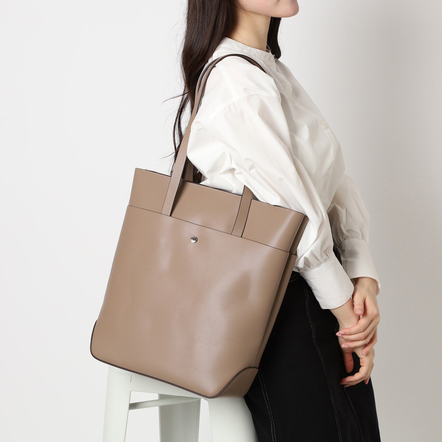 Ober Tashe「かるいかばん PC収納付き縦型トート」|トートバッグ|