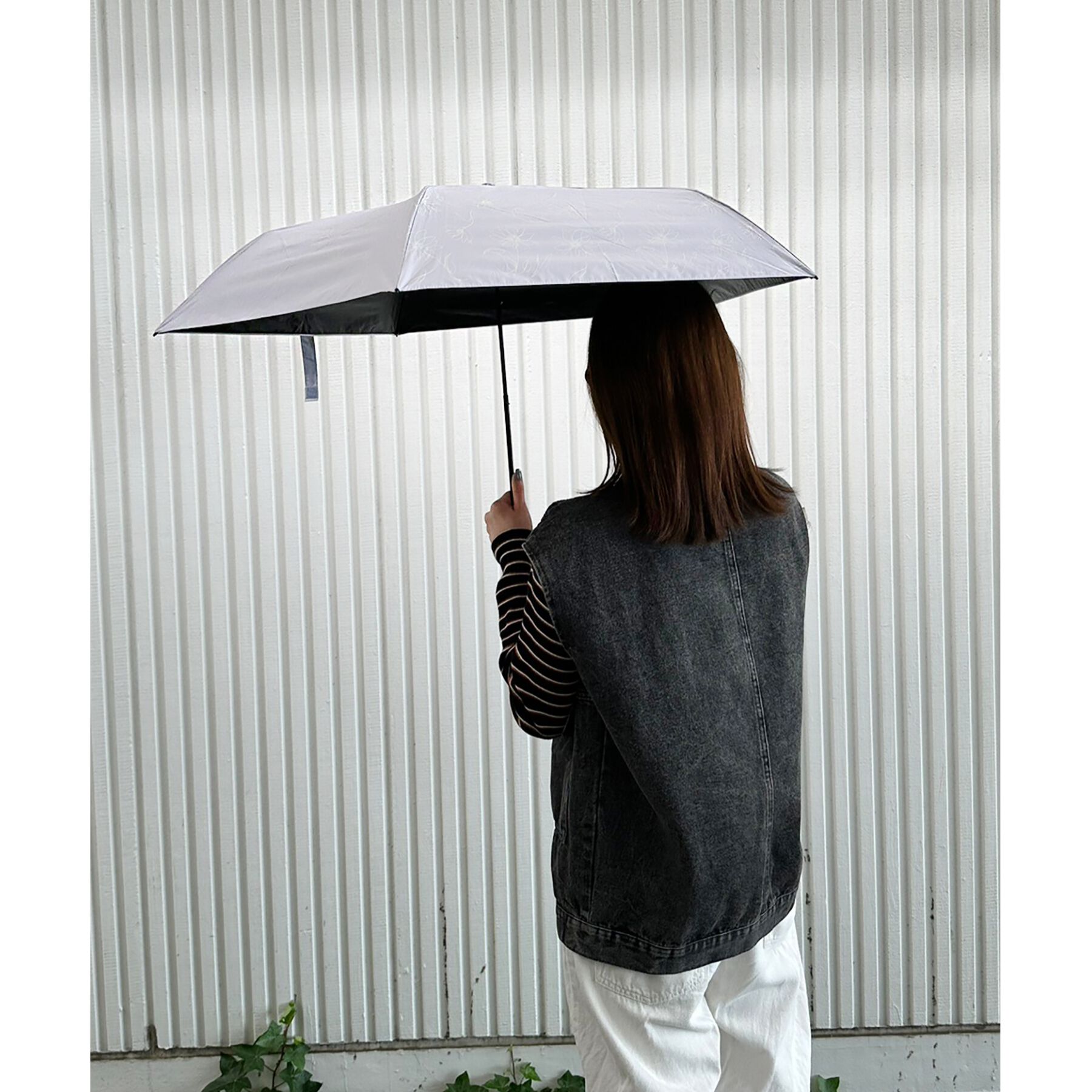 Ober Tashe「【軽量約120g/紫外線遮蔽率99.9％以上/遮光率99.9％以上/晴雨兼用/日傘/折りたたみ傘/U」|傘|