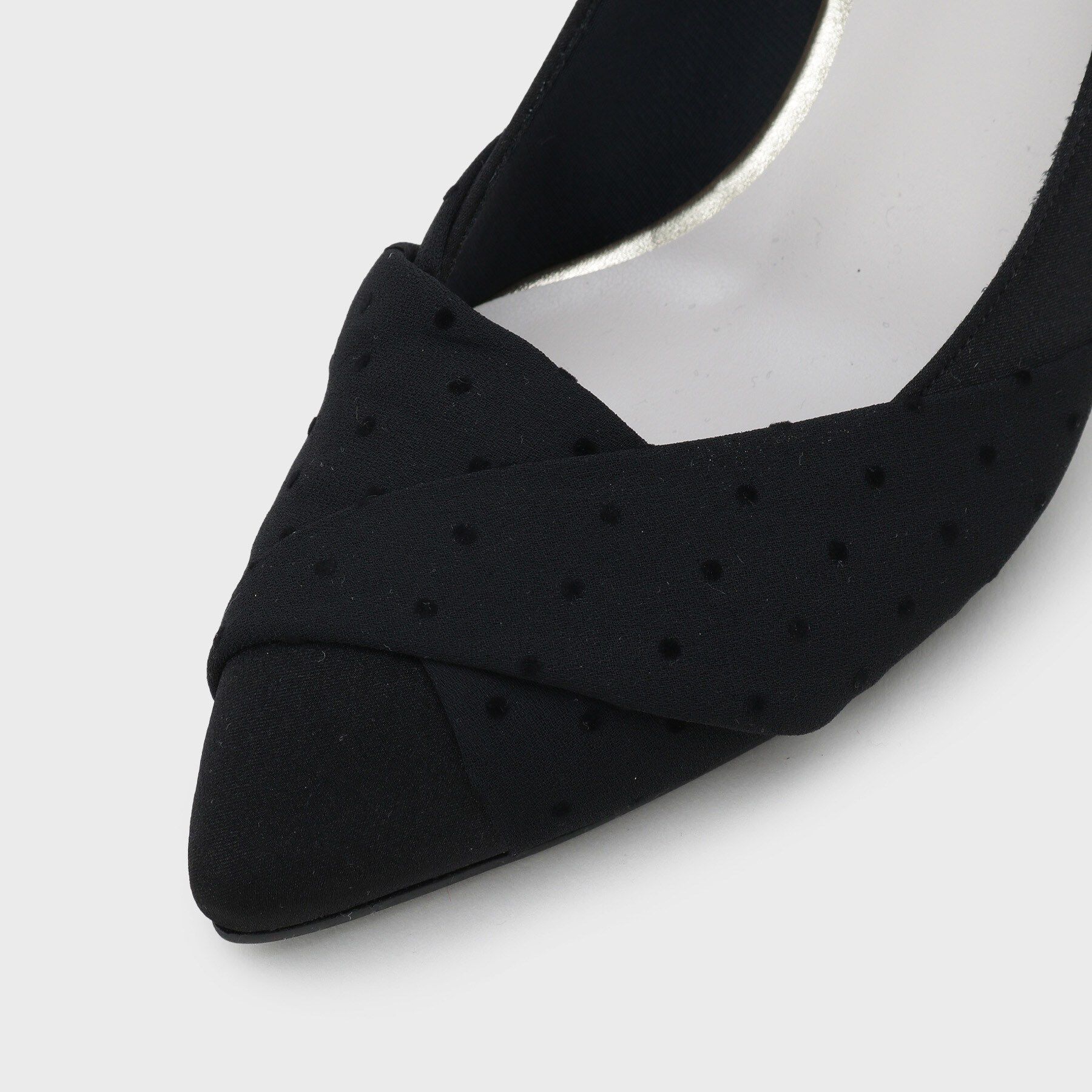 ESPERANZA「クロスシフォンリボンパンプス」|パンプス|