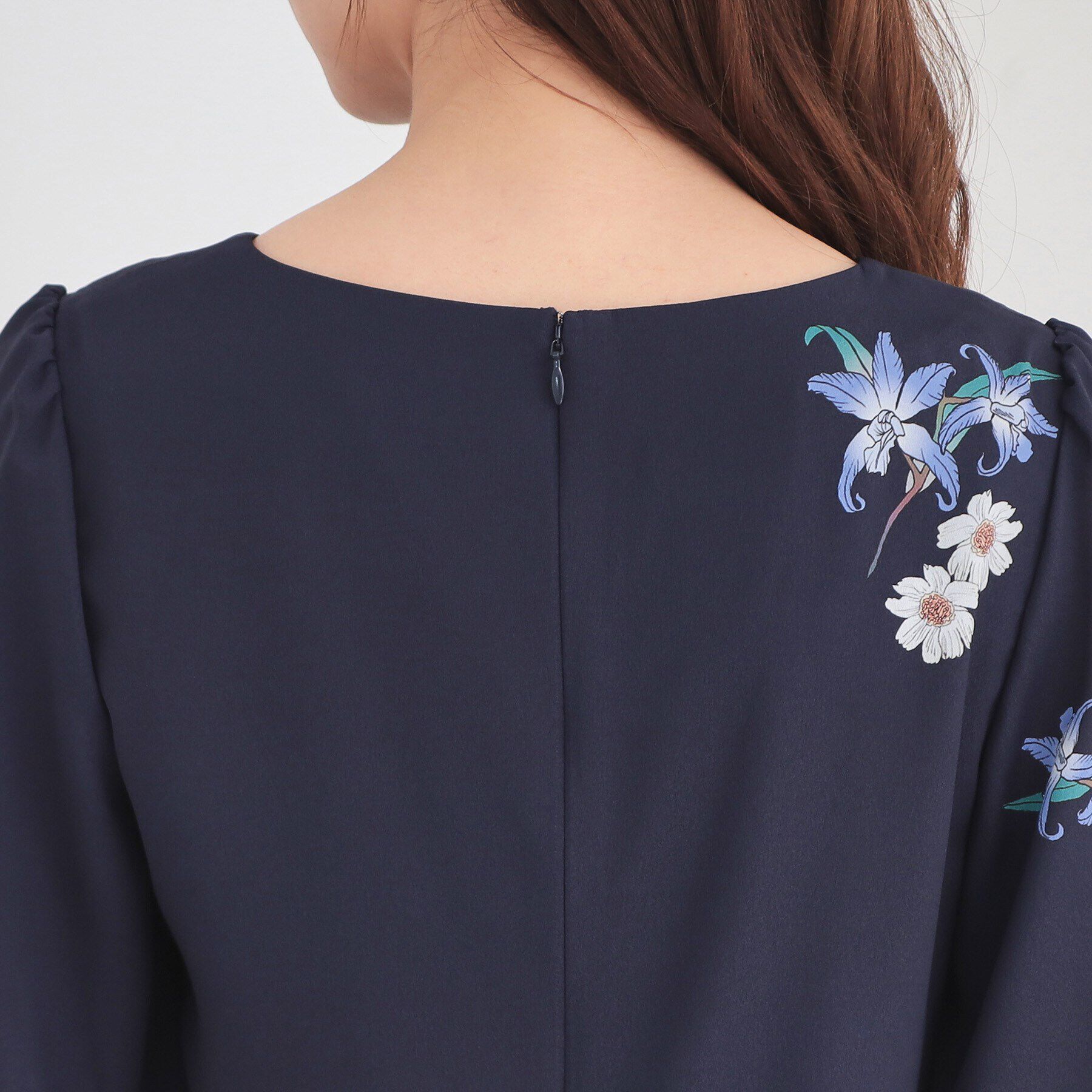 SunaUna「【＆yours project／パネル柄】フラワープリントワンピース」|ワンピース|