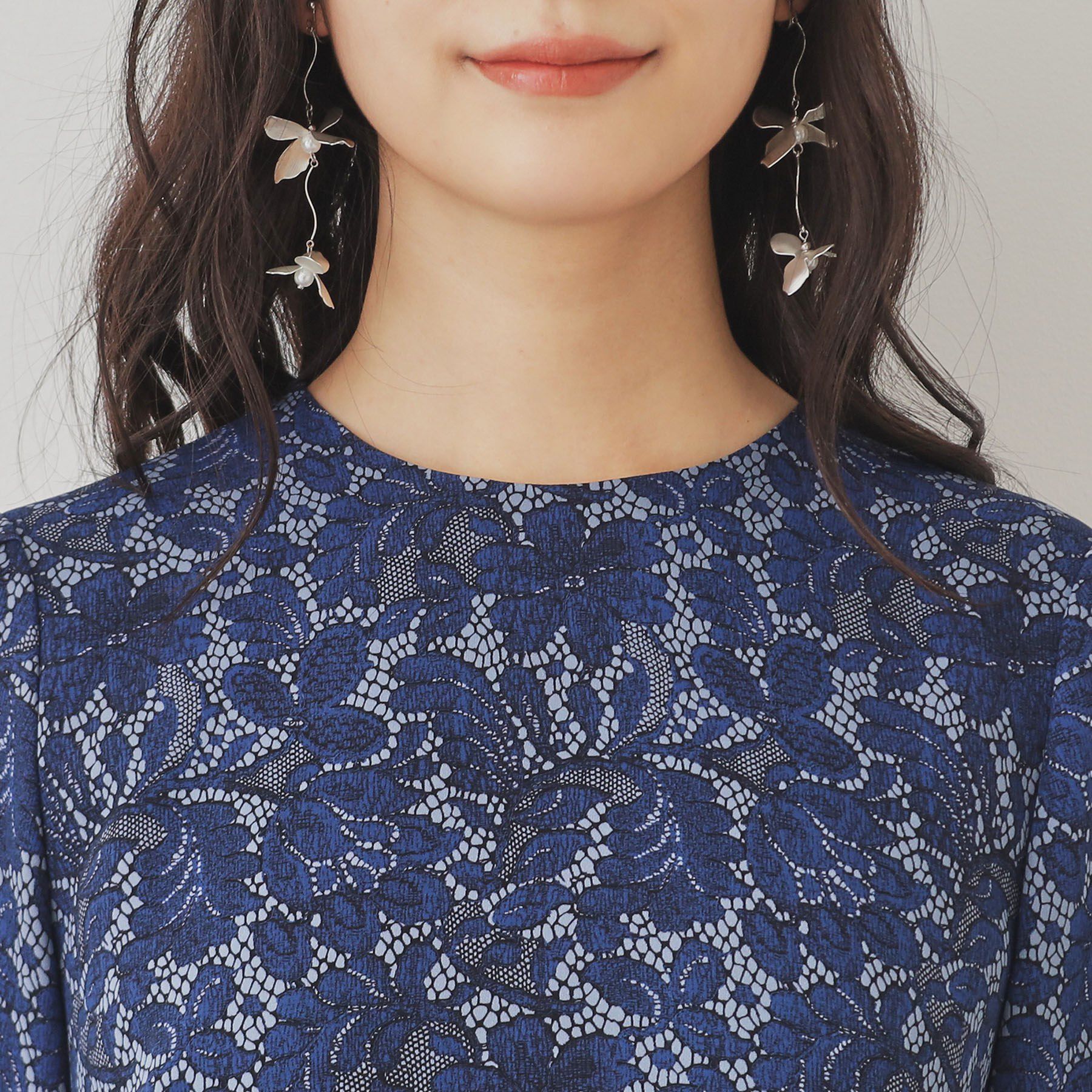 SunaUna「【SS～Lサイズ展開/＆yours project】総柄フラワープリントワンピース」|ワンピース|