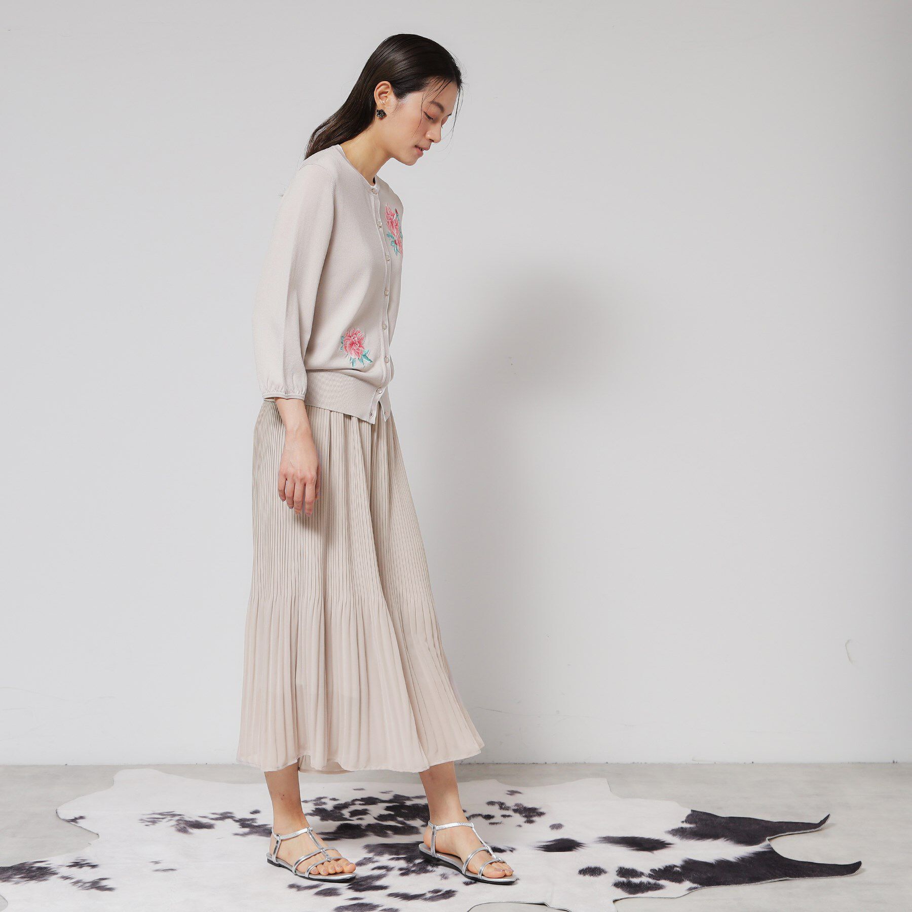 SunaUna「【ウエストゴム／ウォッシャブル】プリーツパンツ」|その他|