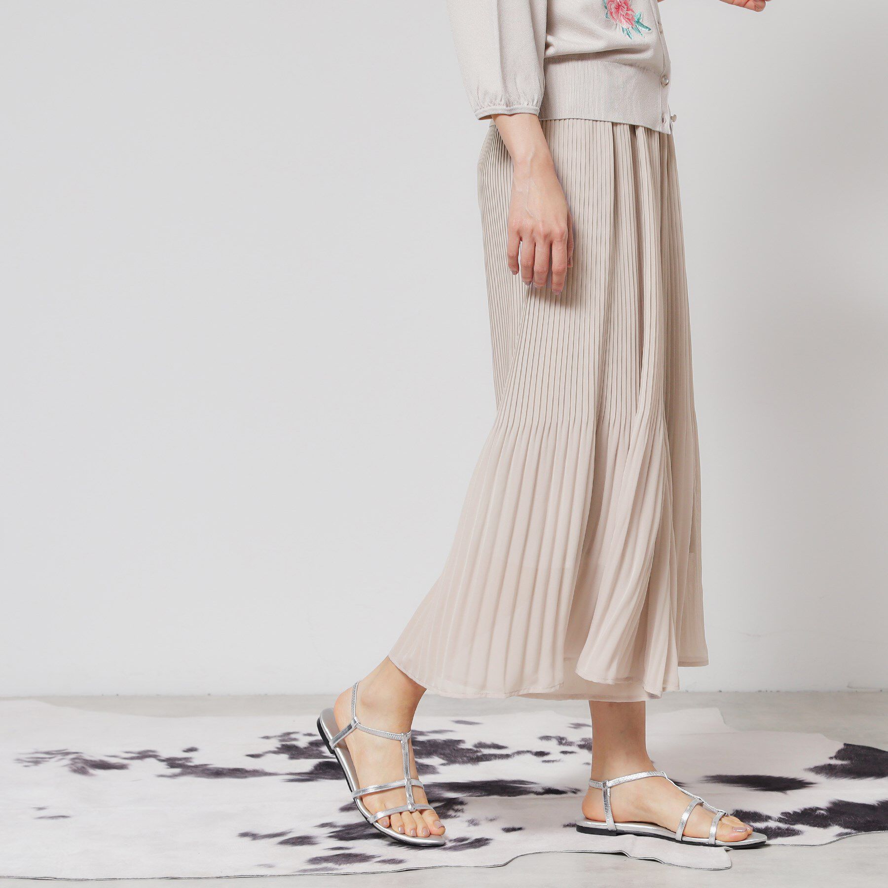 SunaUna「【ウエストゴム／ウォッシャブル】プリーツパンツ」|その他|