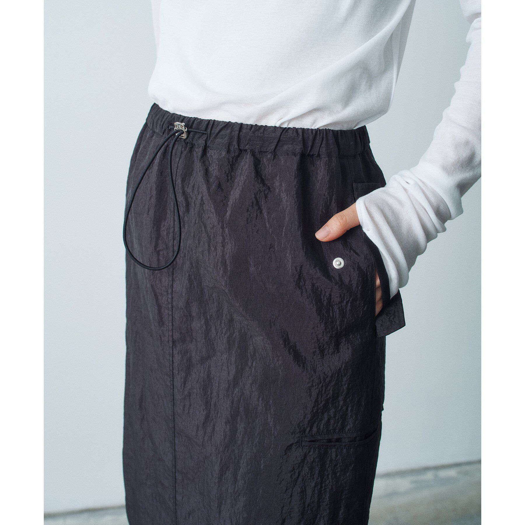 CODE A「nylon utility skirt」|スカート|