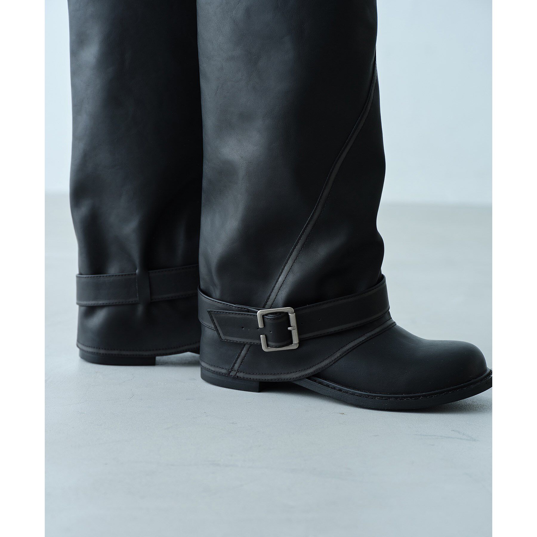CODE A「slouch volume boots」|ショートブーツ|