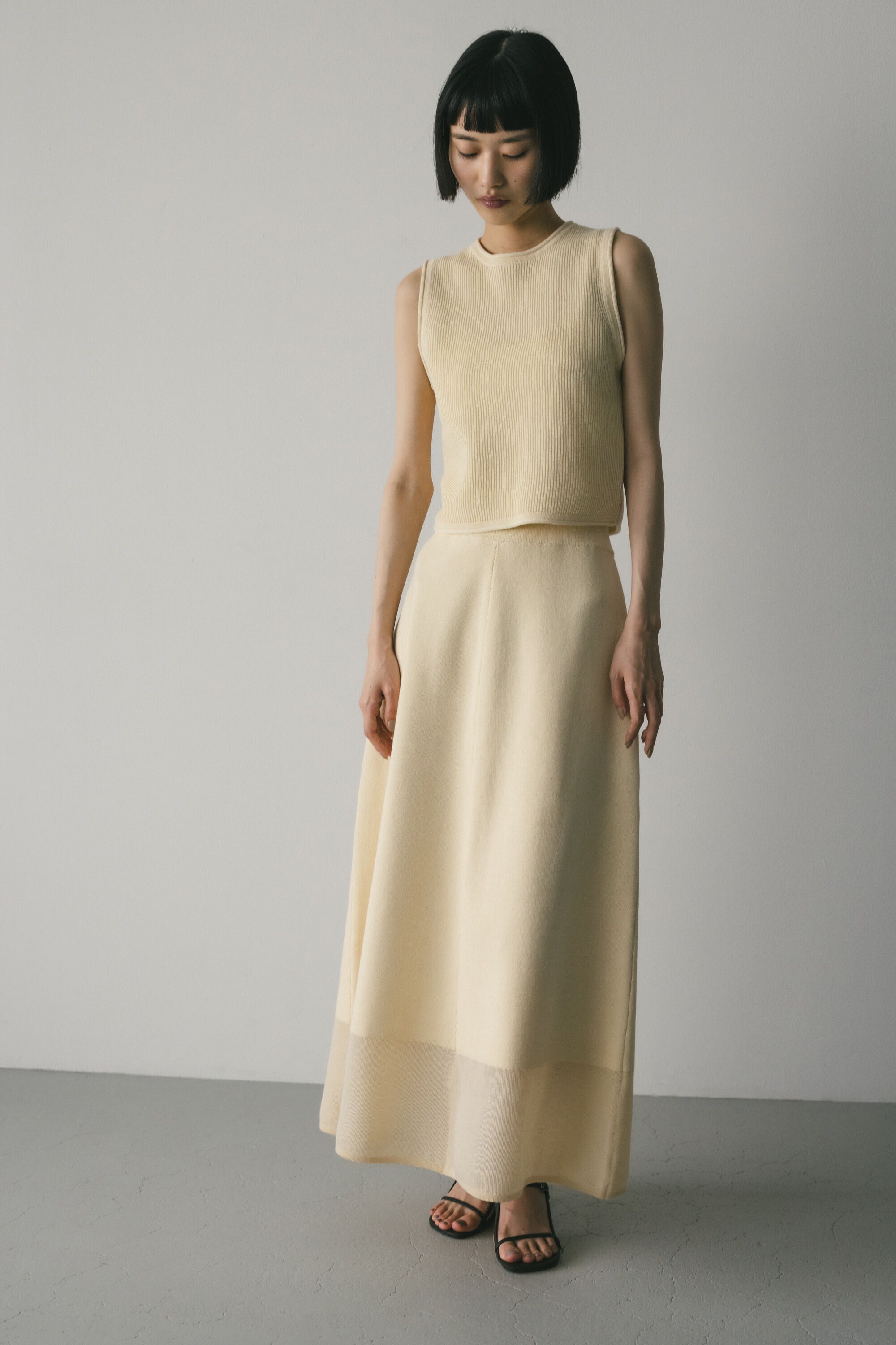 STYLEMIXER「セットアップコンビネーションニットスカート」|スカート|