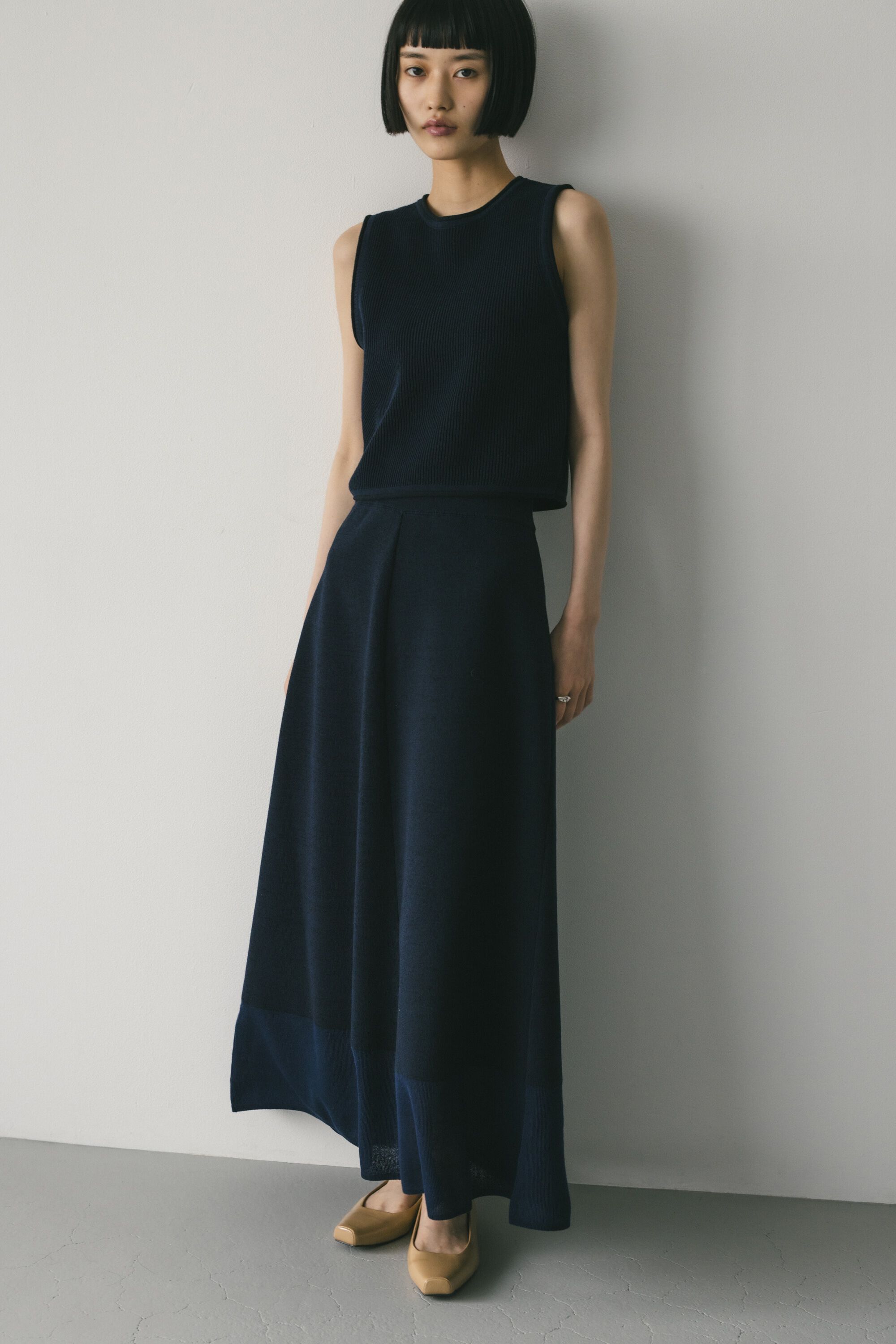 STYLEMIXER「セットアップコンビネーションニットスカート」|スカート|