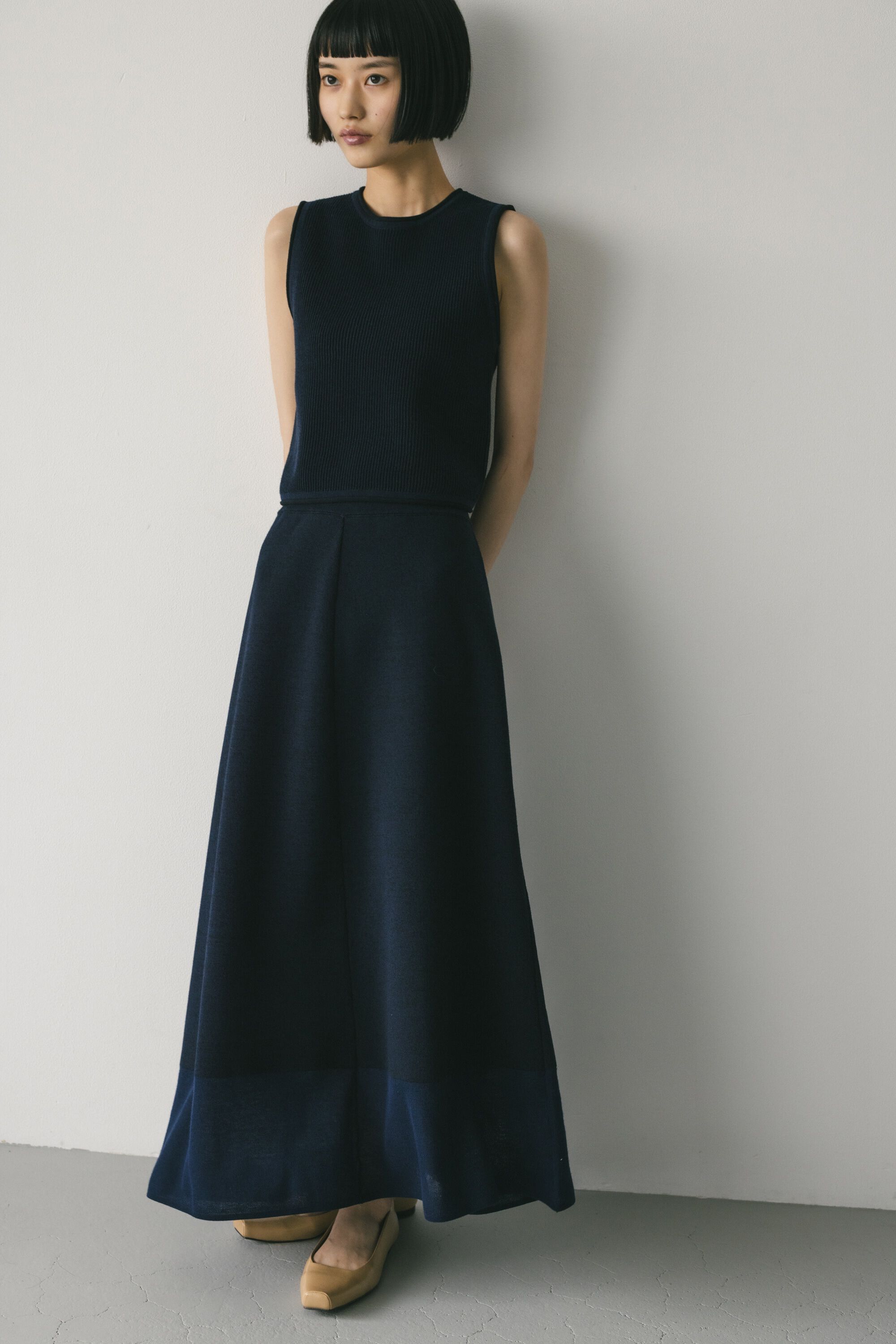 STYLEMIXER「セットアップコンビネーションニットスカート」|スカート|
