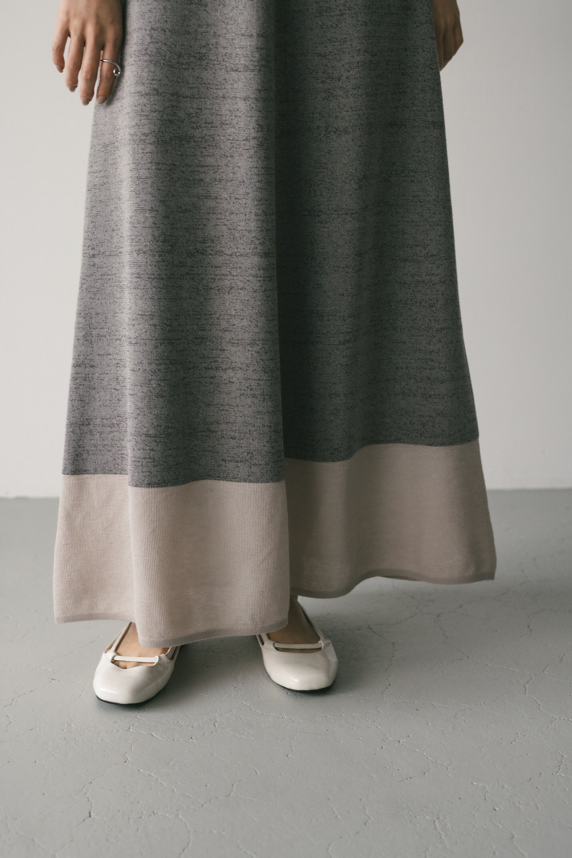 STYLEMIXER「セットアップコンビネーションニットスカート」|スカート|