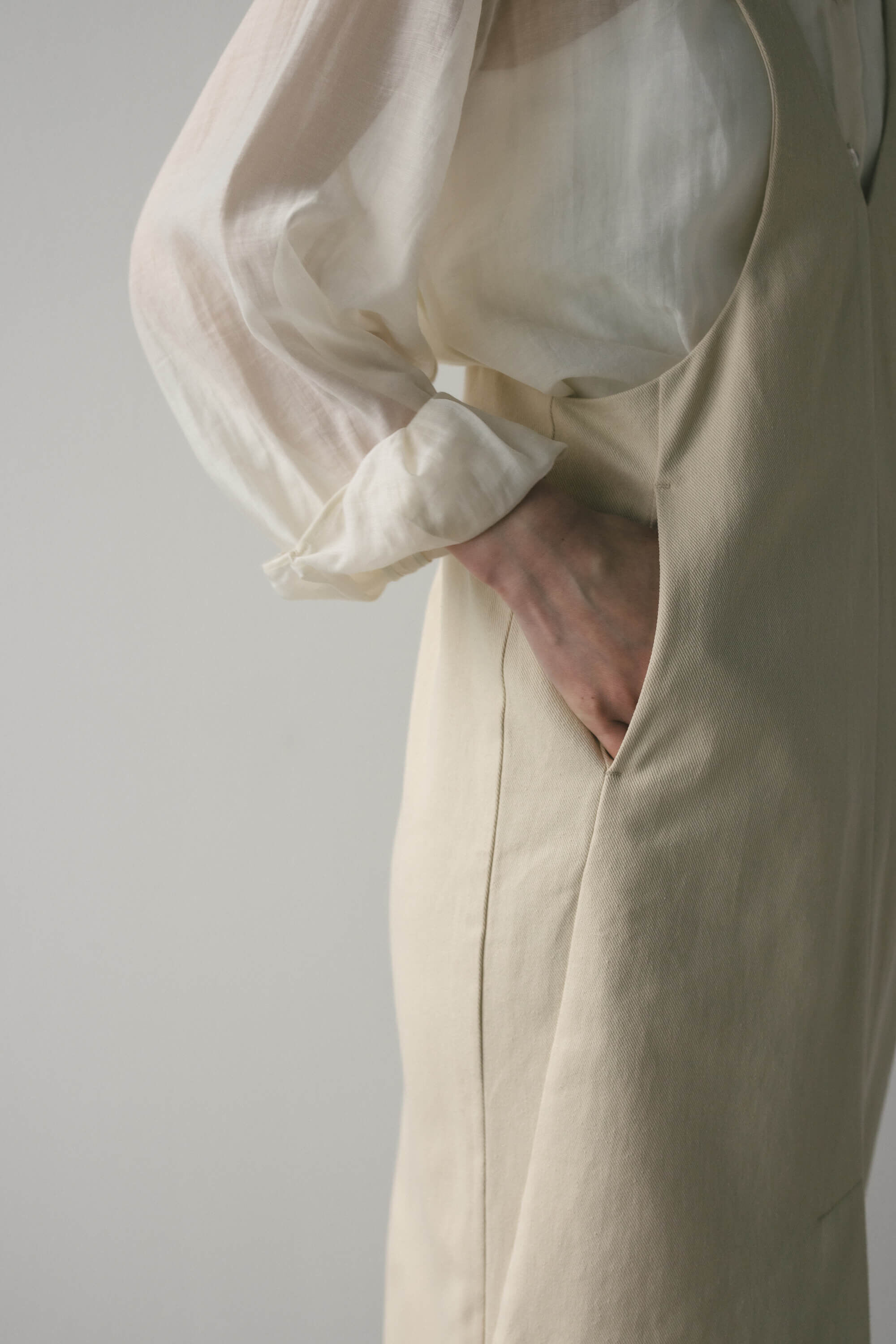 STYLEMIXER「ディープVジャンパースカート」|スカート|