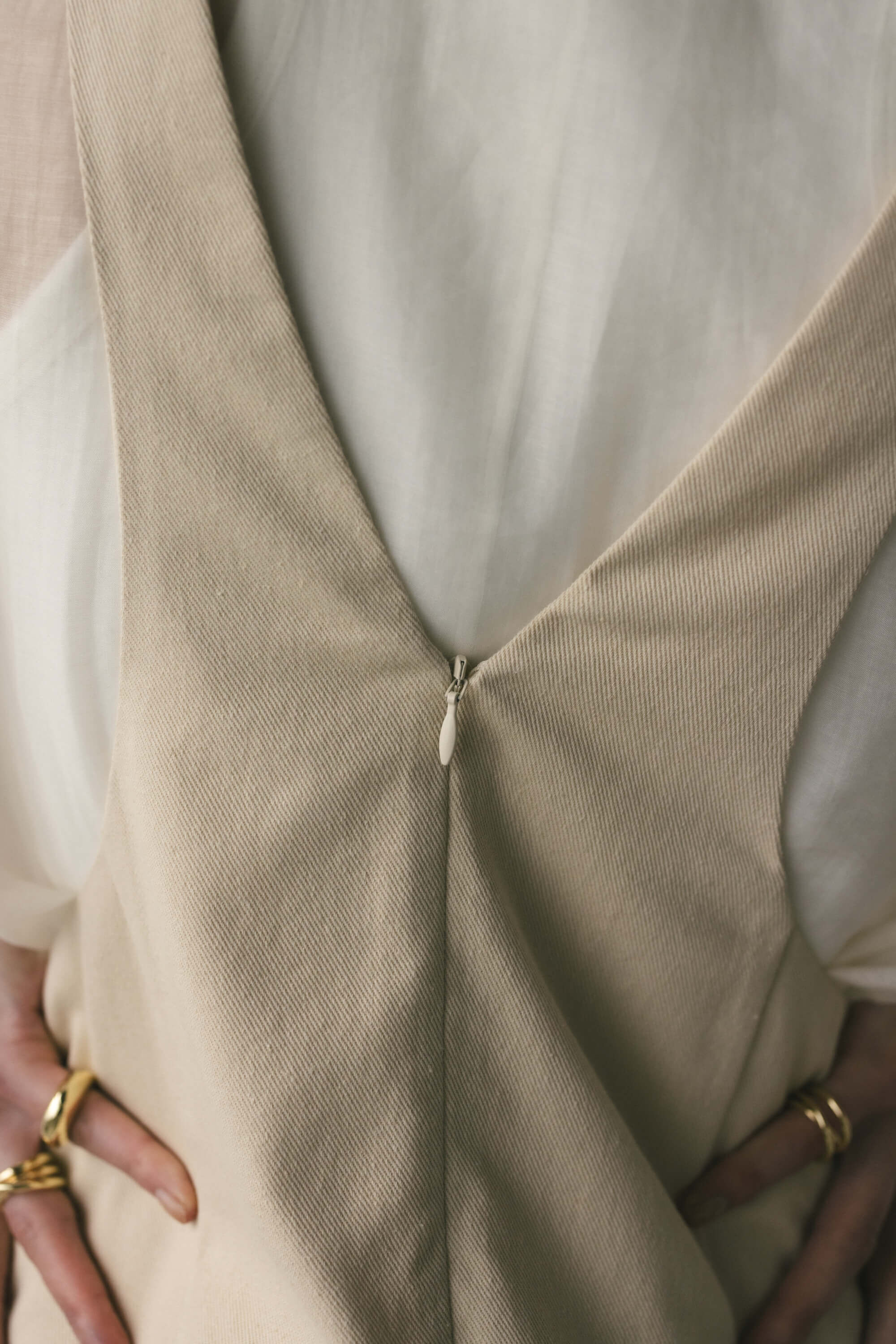 STYLEMIXER「ディープVジャンパースカート」|スカート|