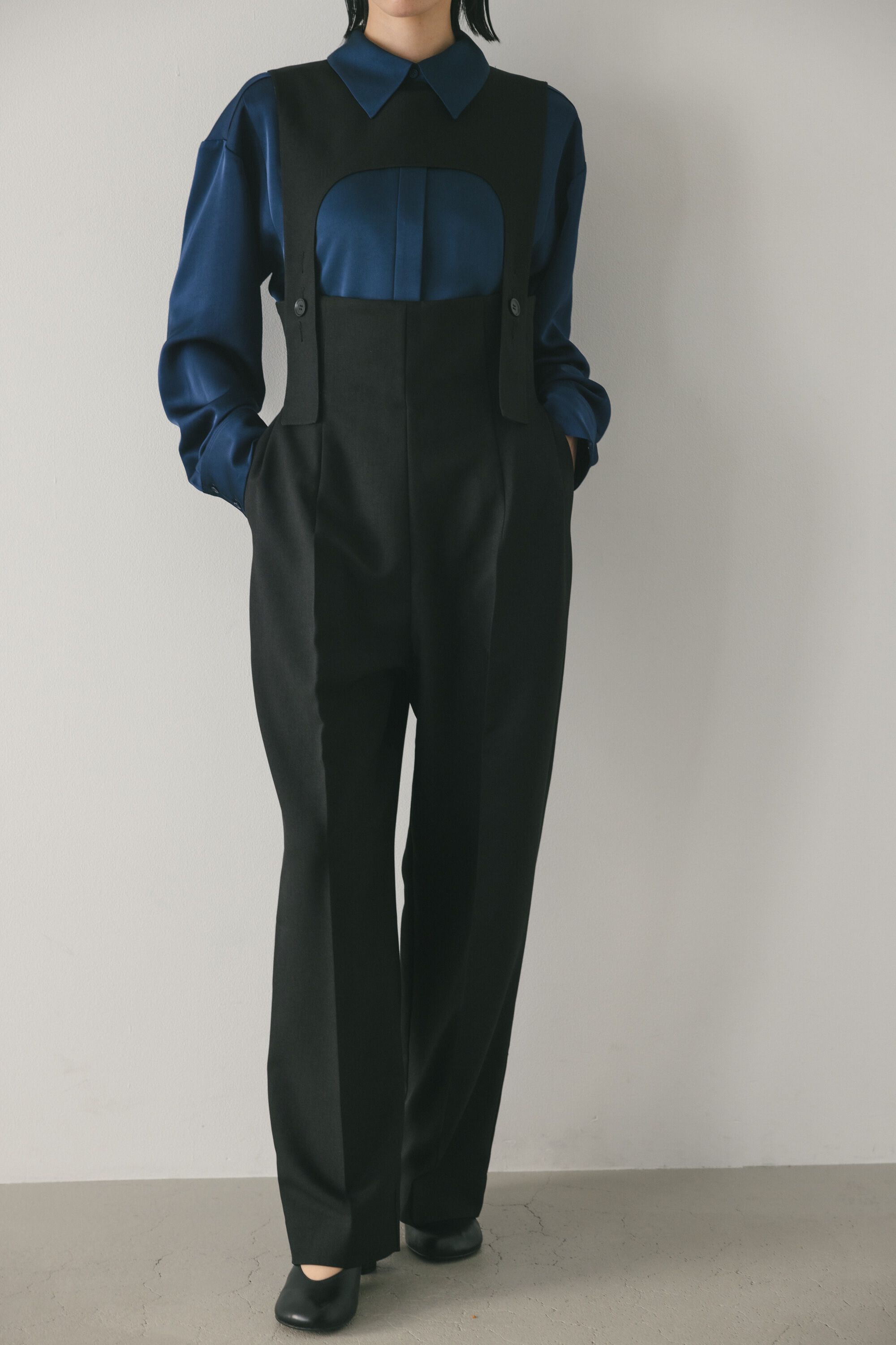 STYLEMIXER「フロントオープンサロペット」|その他|