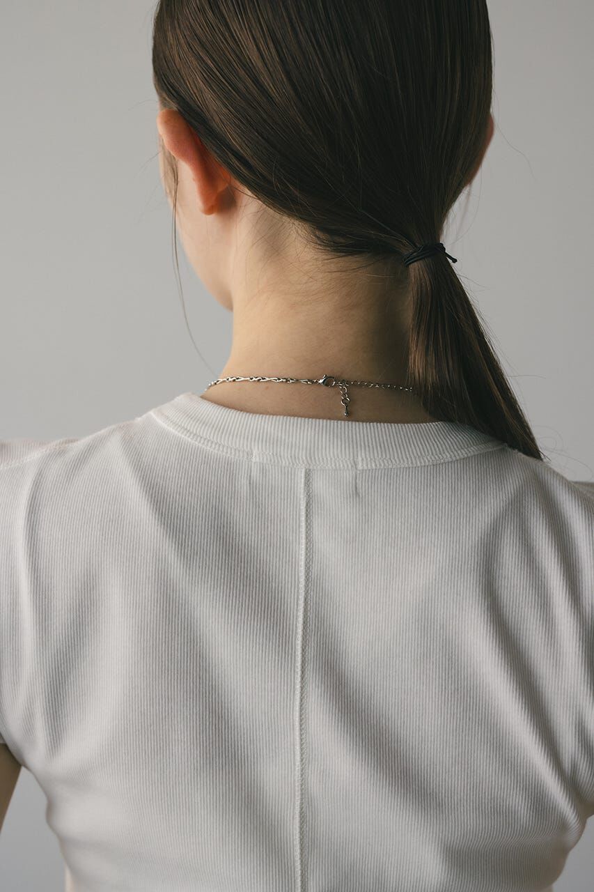 STYLEMIXER「ヘムラウンドフレンチスリーブT」|Tシャツ・カットソー|