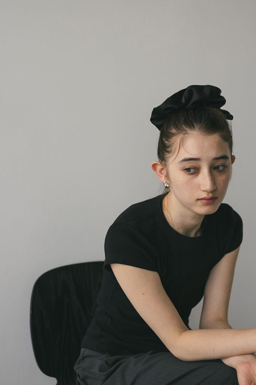 STYLEMIXER「ヘムラウンドフレンチスリーブT」|Tシャツ・カットソー|