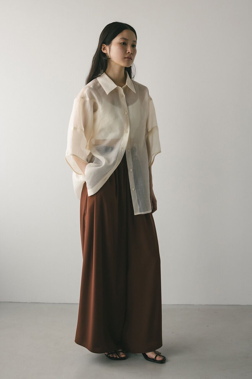 STYLEMIXER「コクーンスリーブシアーシャツ」|シャツ・ブラウス|