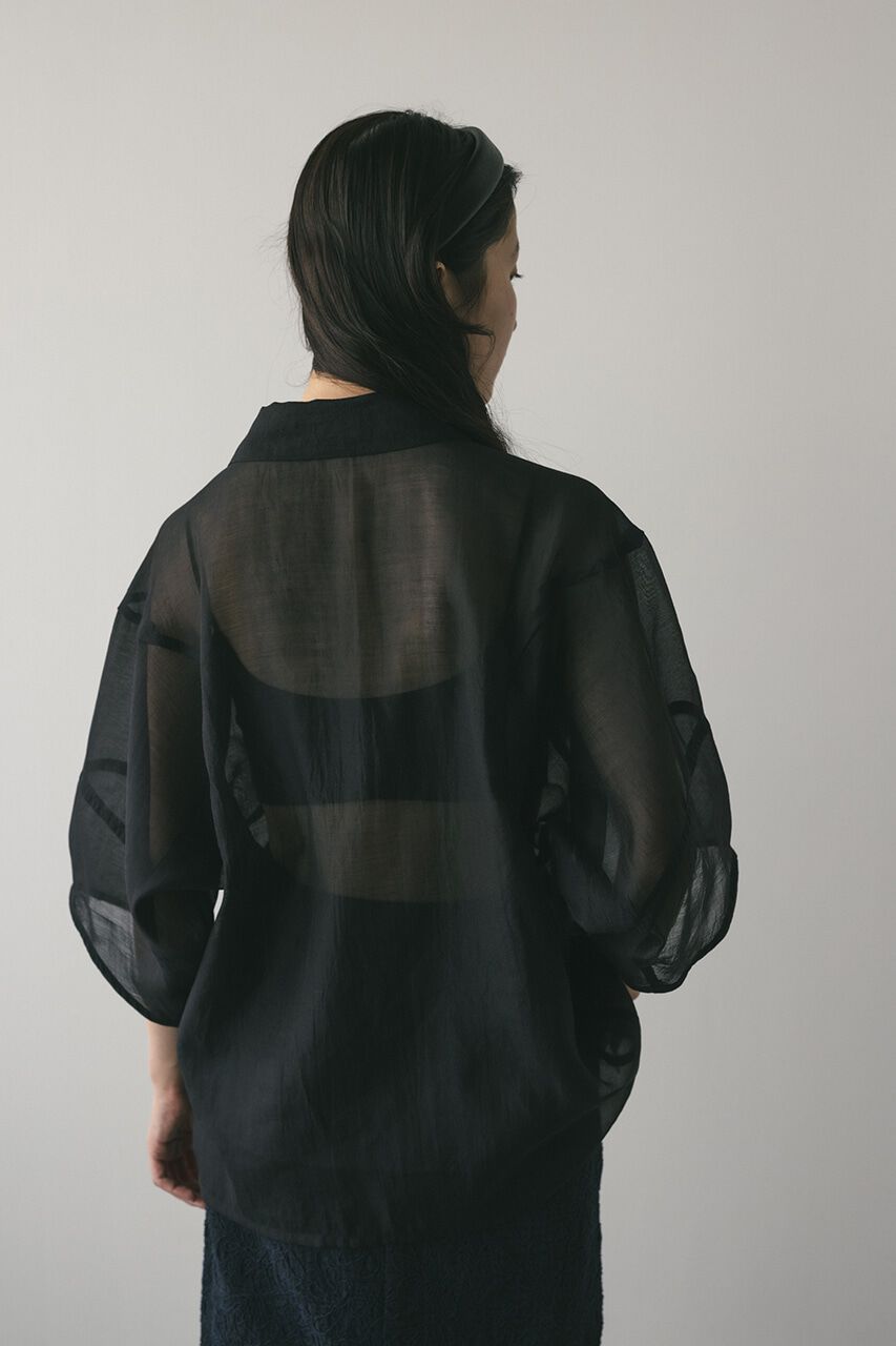 STYLEMIXER「コクーンスリーブシアーシャツ」|シャツ・ブラウス|