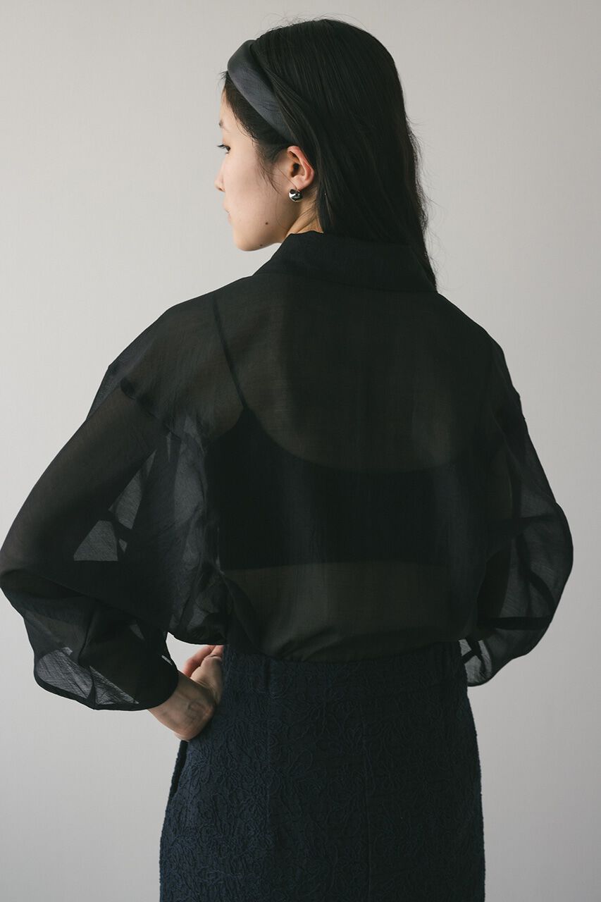 STYLEMIXER「コクーンスリーブシアーシャツ」|シャツ・ブラウス|