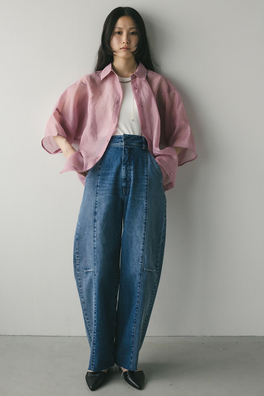 STYLEMIXER「コクーンスリーブシアーシャツ」|シャツ・ブラウス|