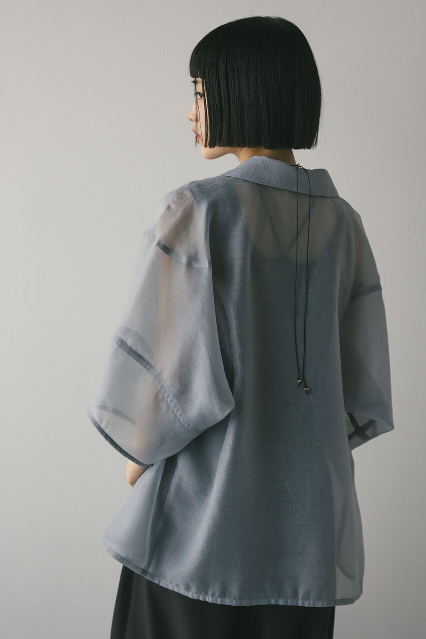 STYLEMIXER「コクーンスリーブシアーシャツ」|シャツ・ブラウス|