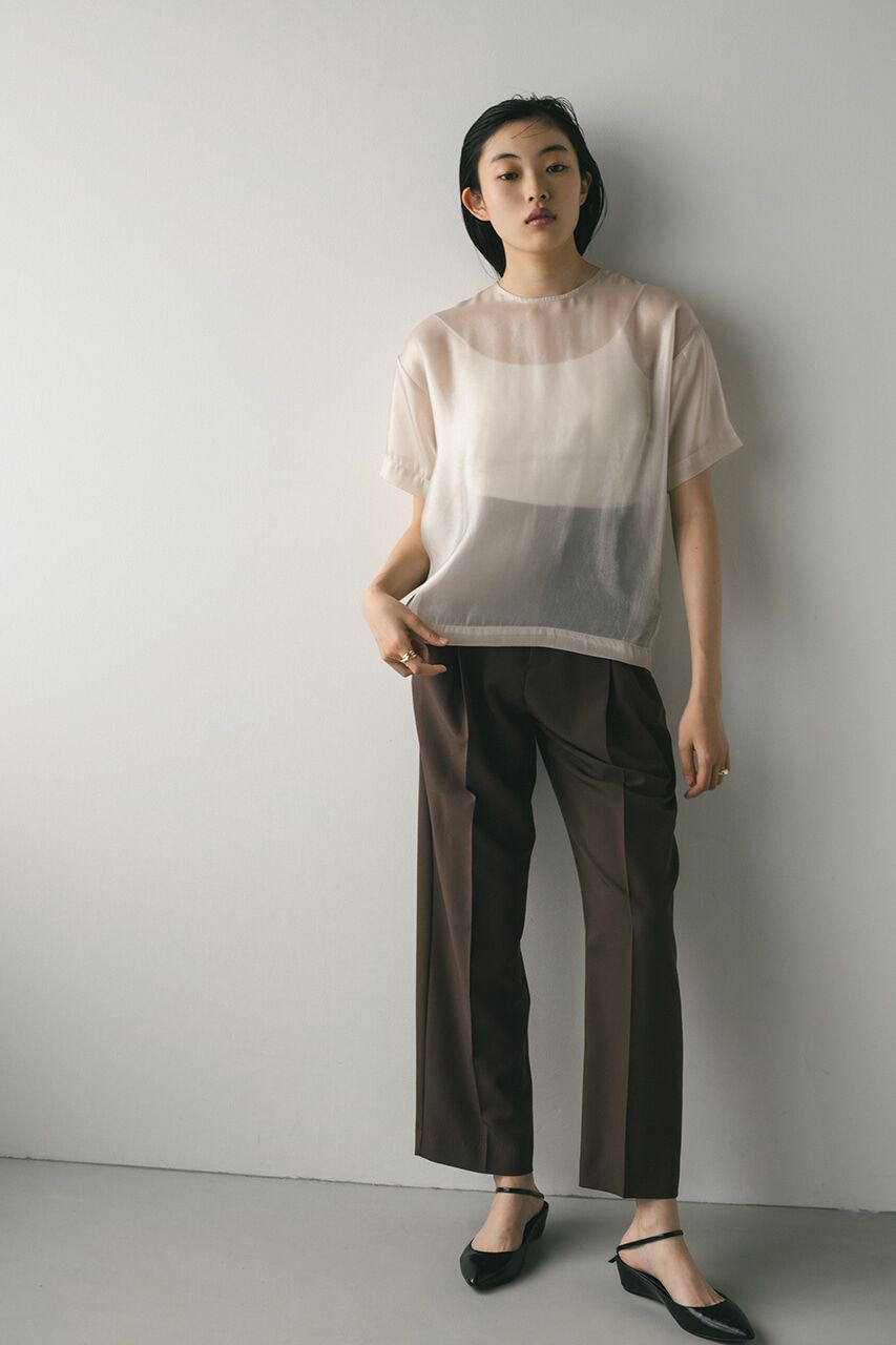 STYLEMIXER「メタリックシアートップ」|シャツ・ブラウス|