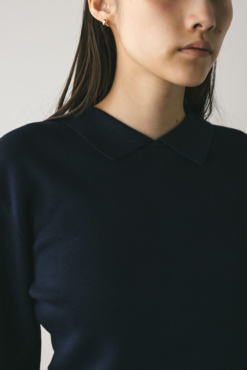 STYLEMIXER「2WAYカラーニットポロ」|ニット・セーター|