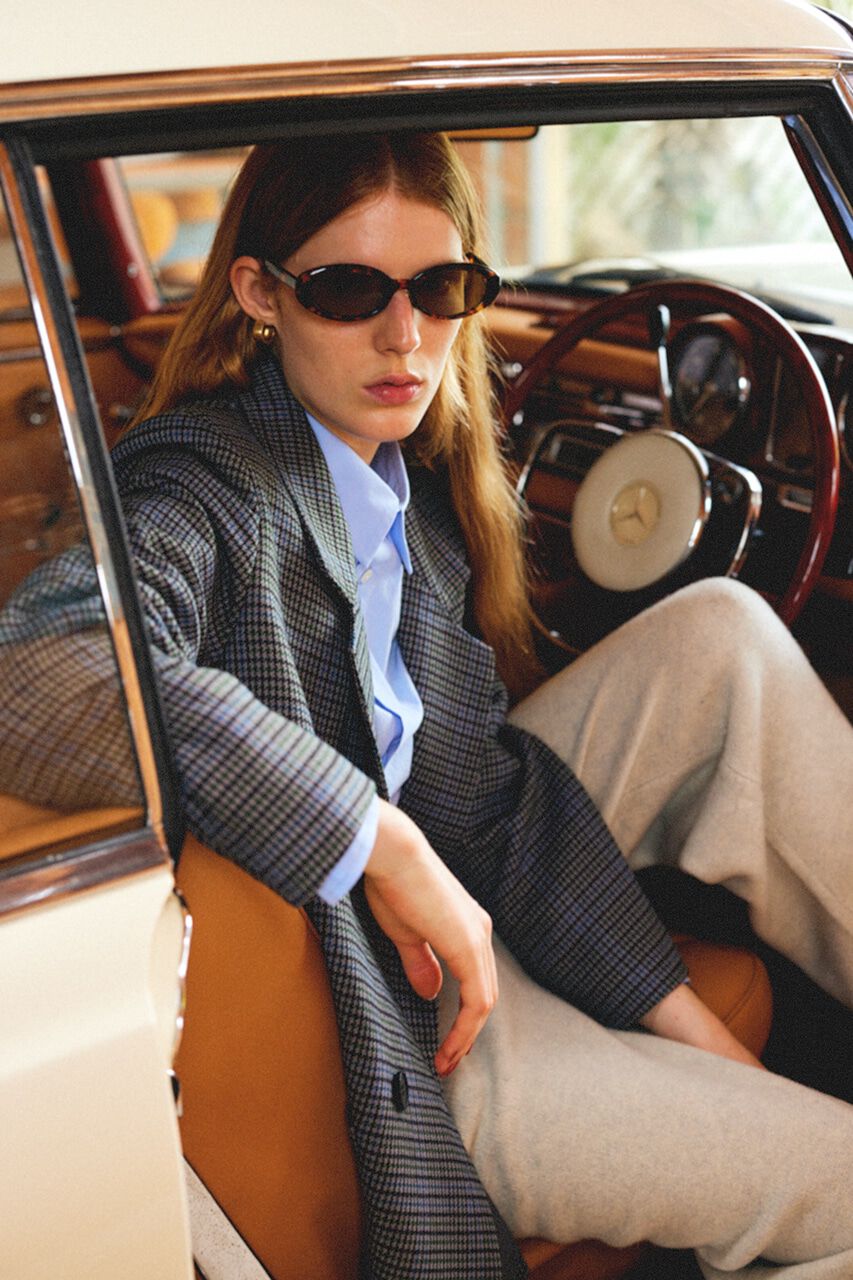 MOUSSY「PLAID DOUBLE ジャケット」|その他|