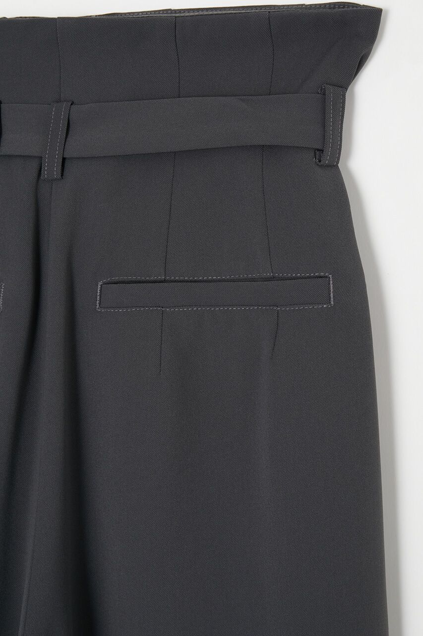 MOUSSY「BELTED HIGH WAIST ワイドパンツ」|その他|