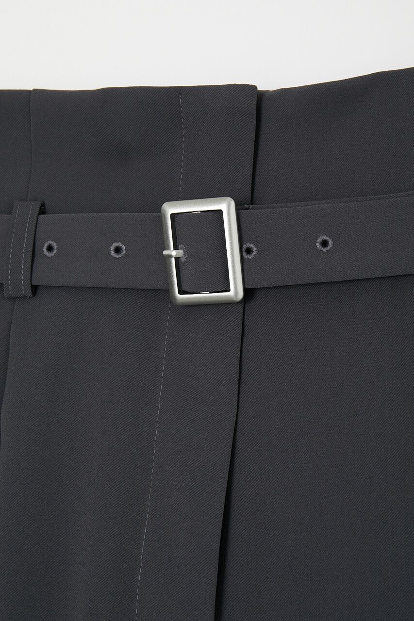 MOUSSY「BELTED HIGH WAIST ワイドパンツ」|その他|