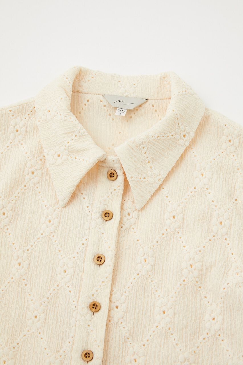 MOUSSY「LACE シャツ」|シャツ・ブラウス|
