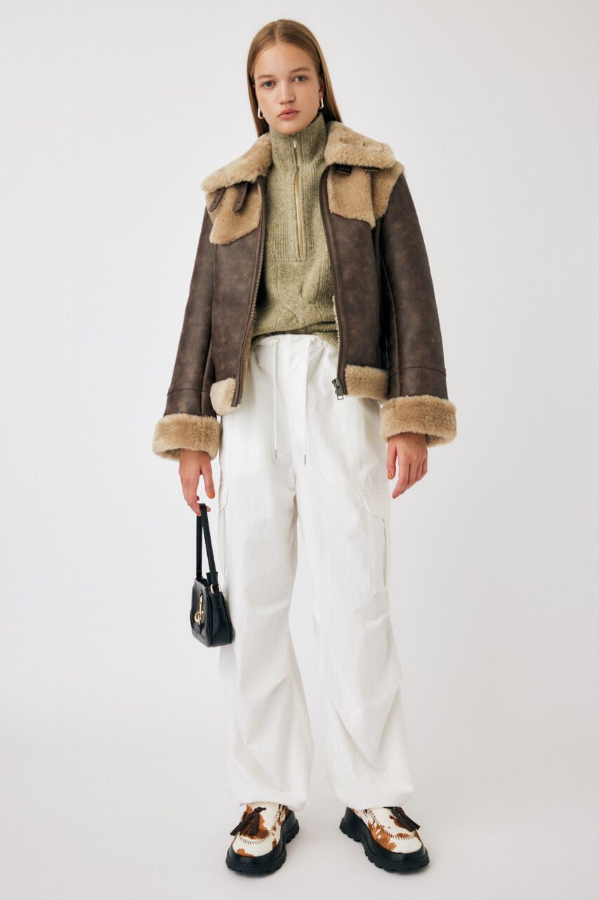MOUSSY「F/SHEARLING ジャケット」|その他|