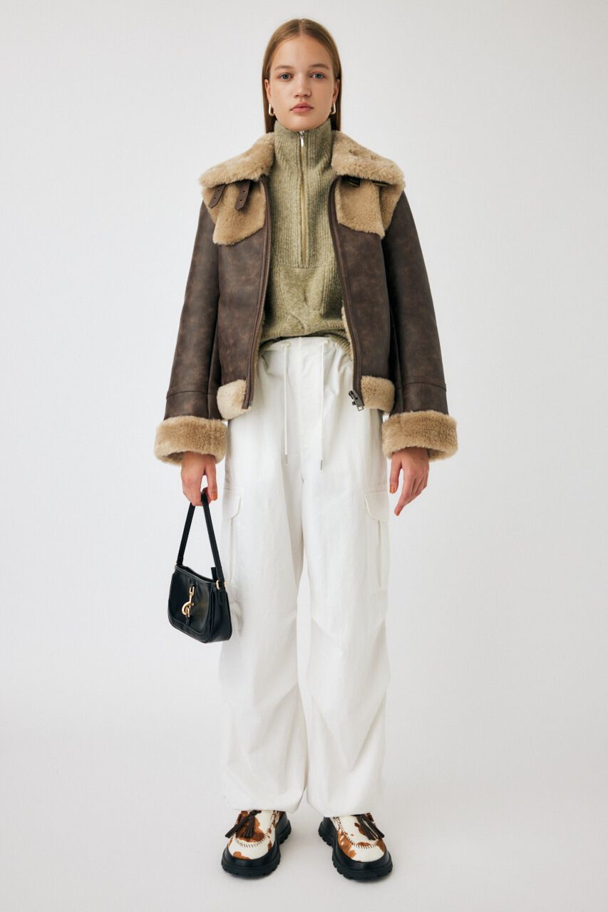 MOUSSY「F/SHEARLING ジャケット」|その他|