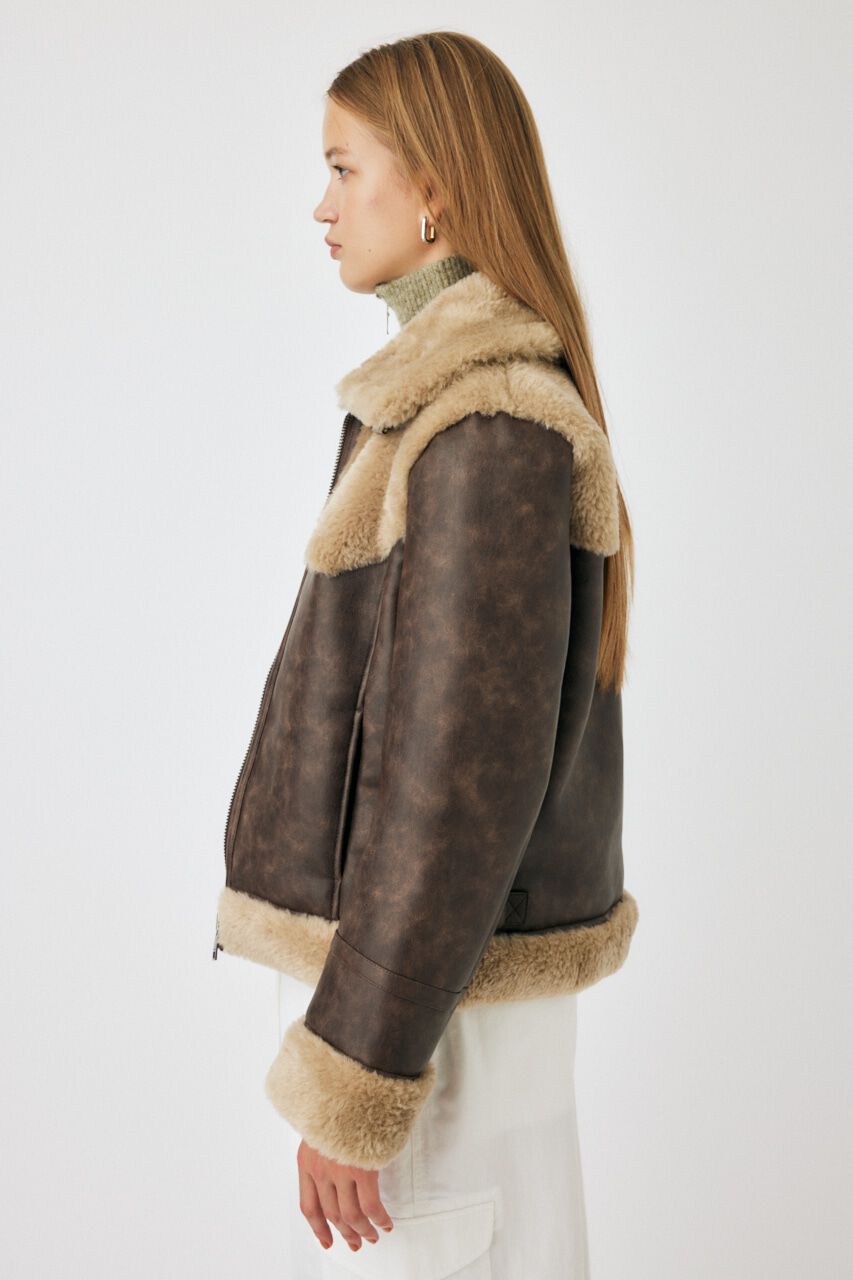 MOUSSY「F/SHEARLING ジャケット」|その他|