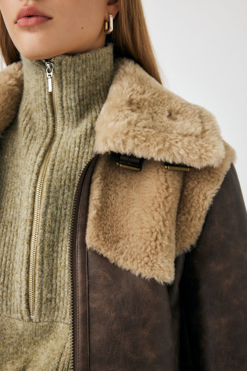 MOUSSY「F/SHEARLING ジャケット」|その他|
