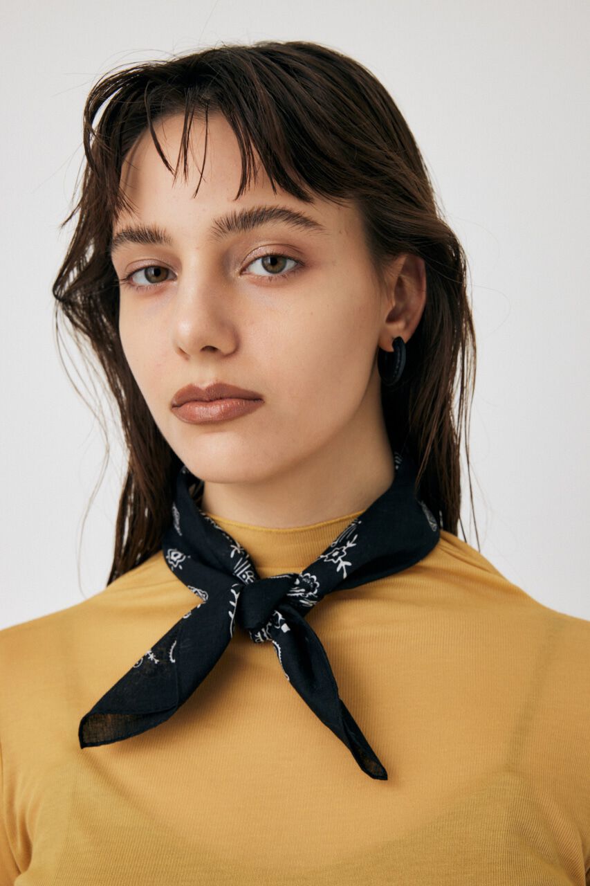MOUSSY「BIKER バンダナ」|その他|BLK