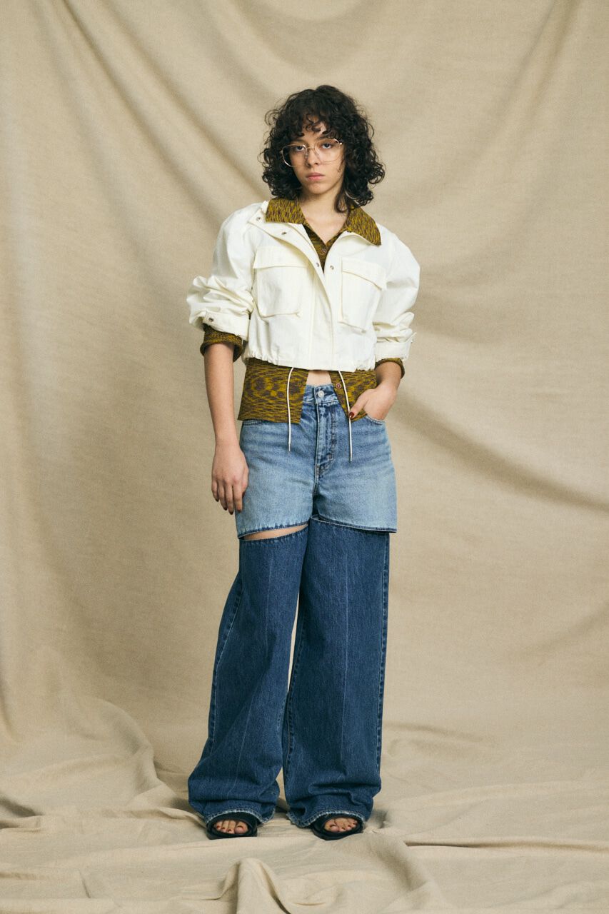 MOUSSY「HW NOTCH STRAIGHT」|デニム|