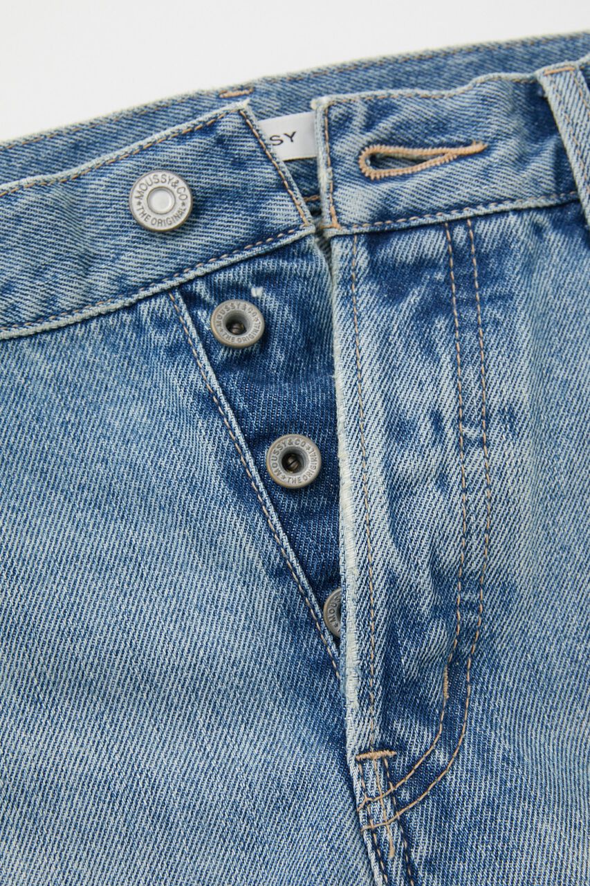 MOUSSY「DESTROYED MIDRISE BAGGY」|デニム|