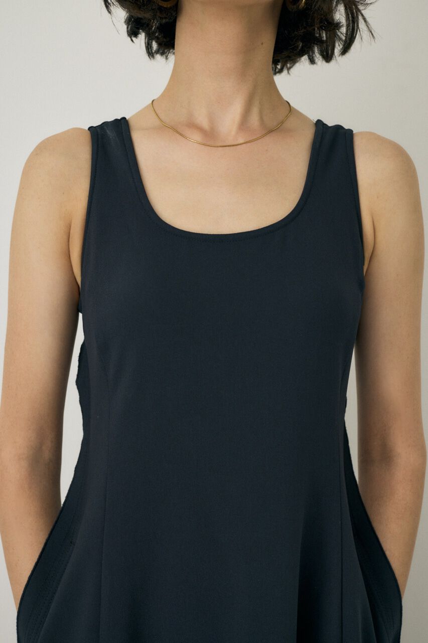 MOUSSY「レースアップワンピース　リサイクルポリエステル使用」|ワンピース|