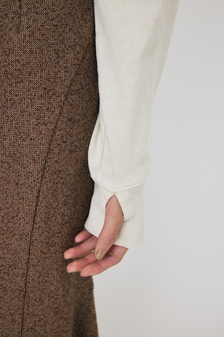 MOUSSY「GARMENT DYE CUT OFF フーディ」|パーカー|