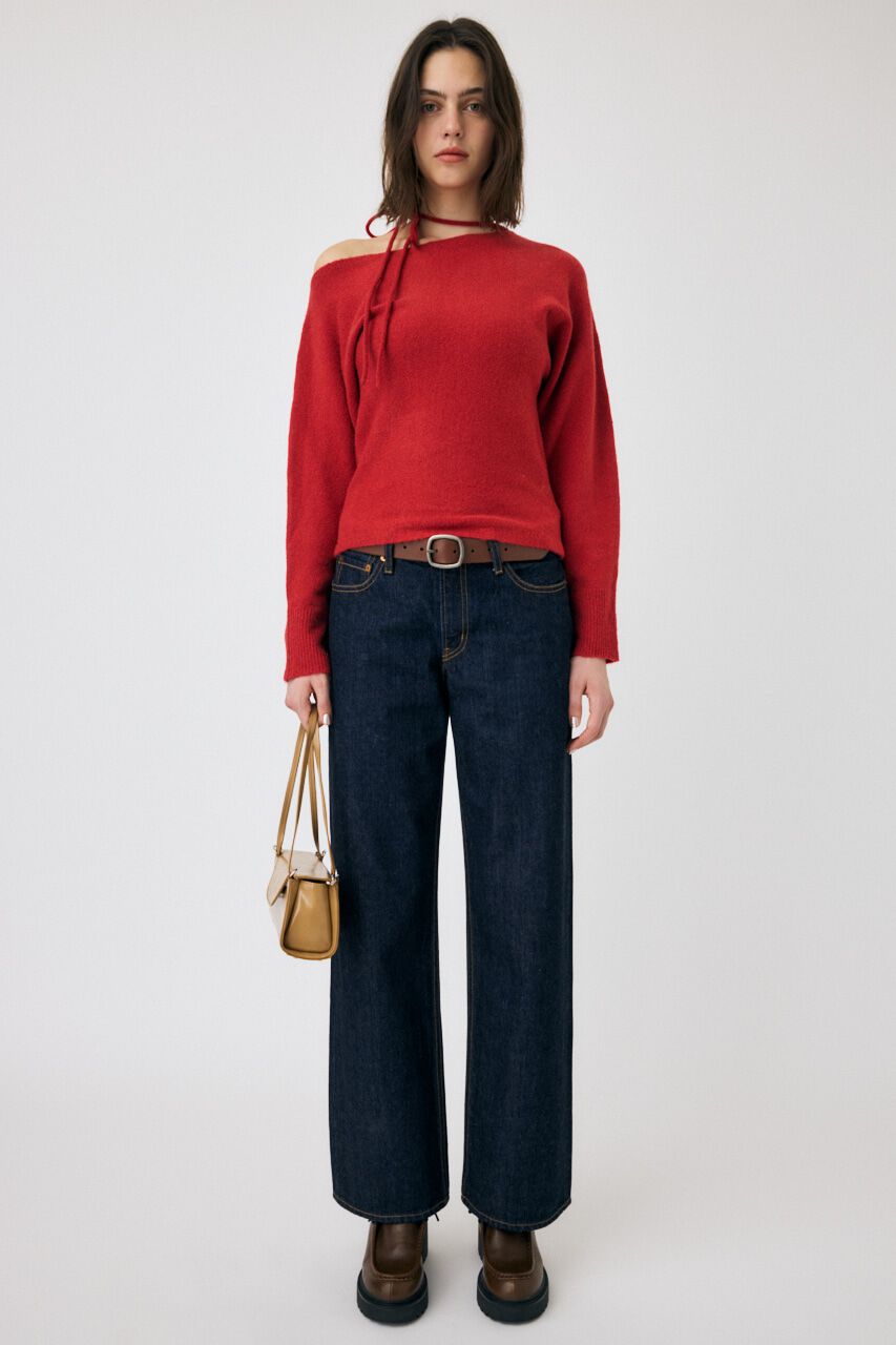 MOUSSY「ONE SHOULDER セーター」|ニット・セーター|