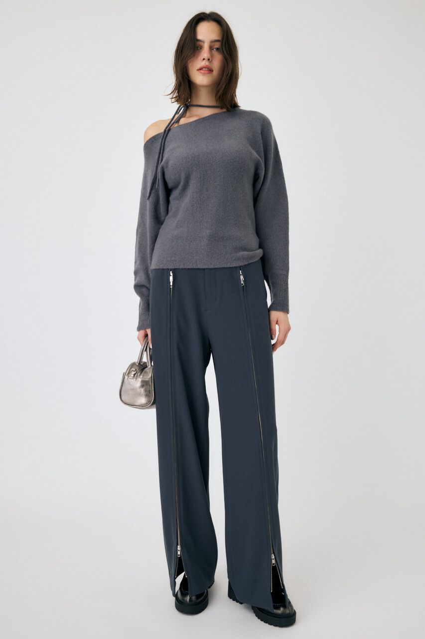 MOUSSY「ONE SHOULDER セーター」|ニット・セーター|