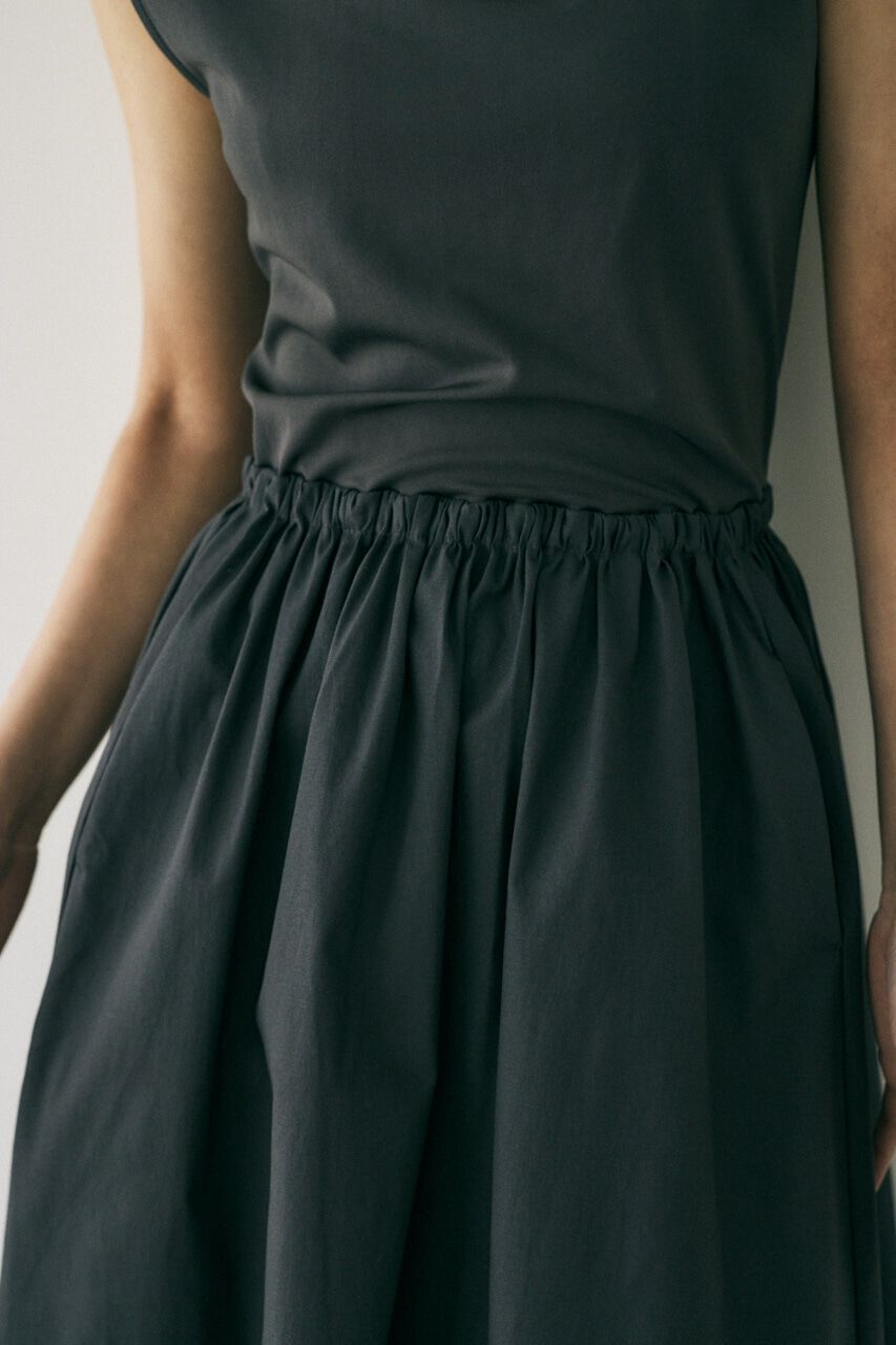 MOUSSY「伸縮性のあるﾘｻｲｸﾙﾎﾟﾘｴｽﾃﾙ使用のｶｯﾄｿｰﾀﾝｸﾄｯﾌﾟ 」|ワンピース|