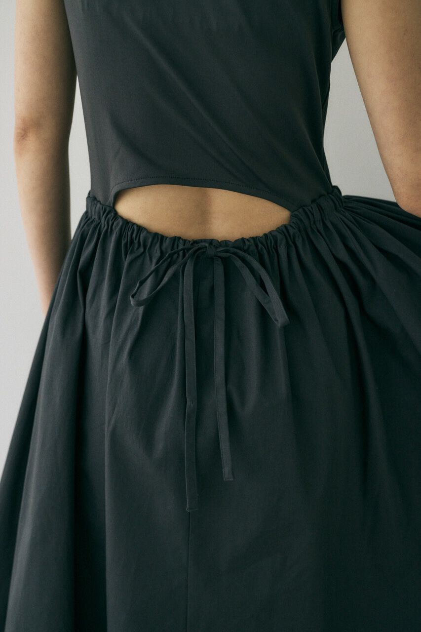 MOUSSY「伸縮性のあるﾘｻｲｸﾙﾎﾟﾘｴｽﾃﾙ使用のｶｯﾄｿｰﾀﾝｸﾄｯﾌﾟ 」|ワンピース|