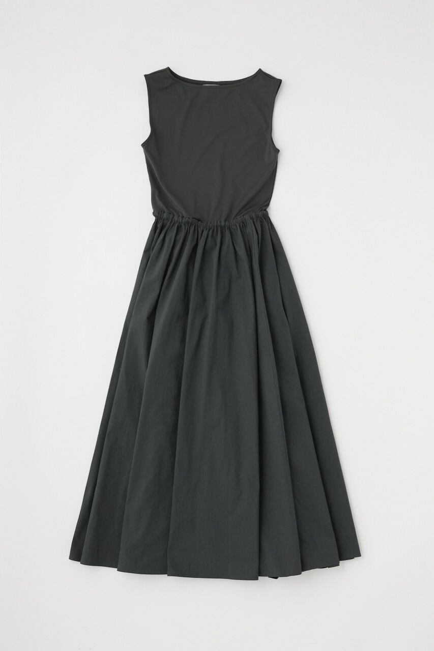 MOUSSY「伸縮性のあるﾘｻｲｸﾙﾎﾟﾘｴｽﾃﾙ使用のｶｯﾄｿｰﾀﾝｸﾄｯﾌﾟ 」|ワンピース|