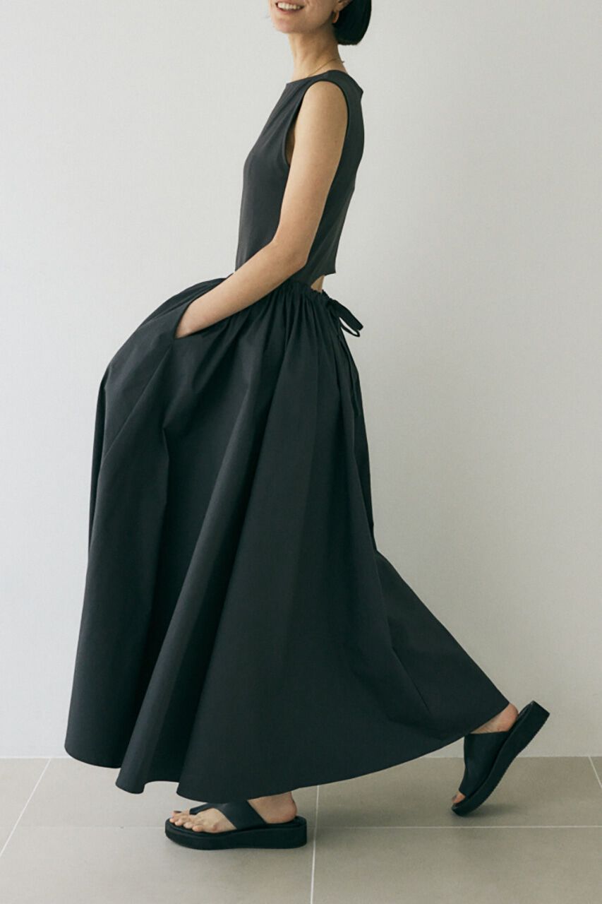 MOUSSY「伸縮性のあるﾘｻｲｸﾙﾎﾟﾘｴｽﾃﾙ使用のｶｯﾄｿｰﾀﾝｸﾄｯﾌﾟ 」|ワンピース|